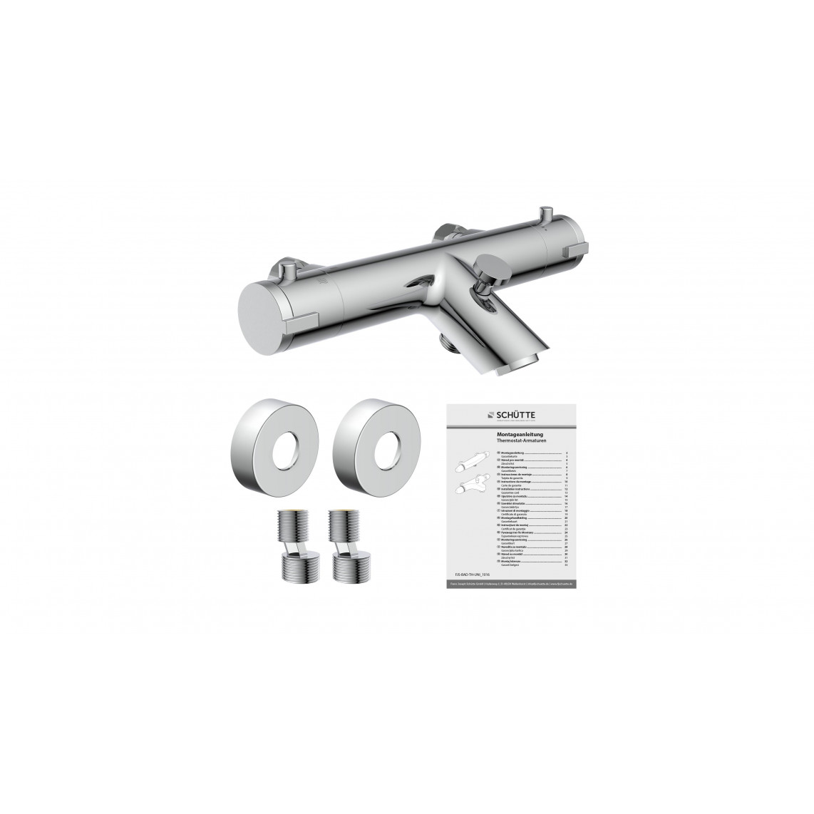 52470 LONDON Mitigeur thermostatique bain/douche, chromé