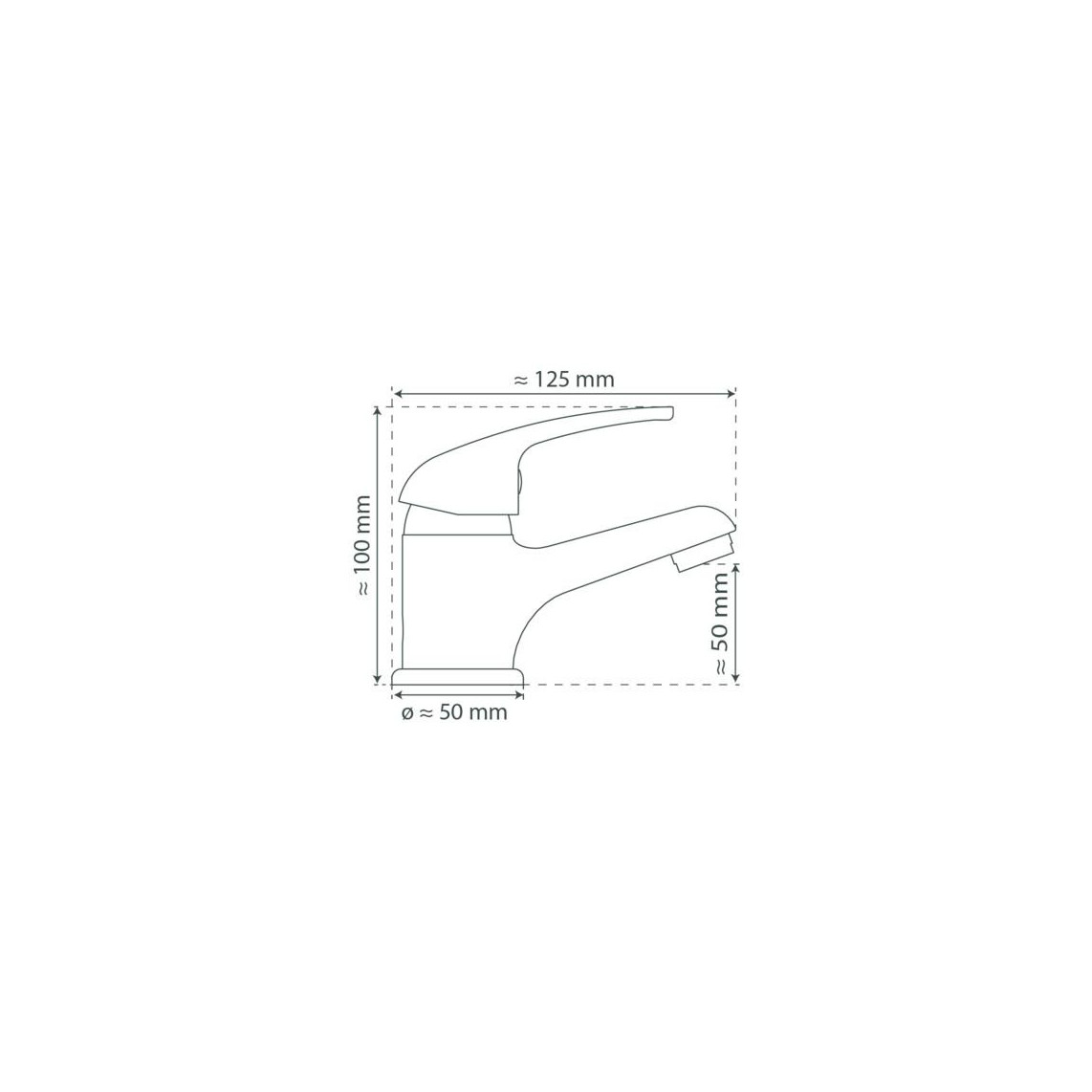 41100 ATHOS PLUS Mitigeur lavabo, chromé