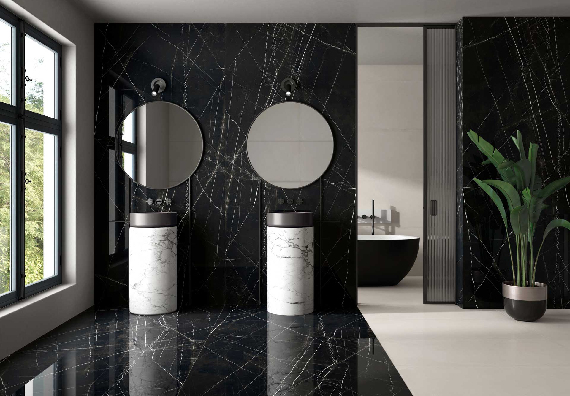 MARQUINA BLACK 120X280(6MM) MATT
