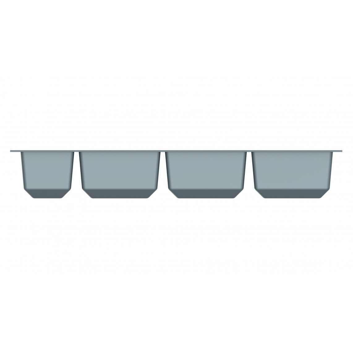 5030 MOVE range-couverts, argent, 392 x 473,5 mm, 50er