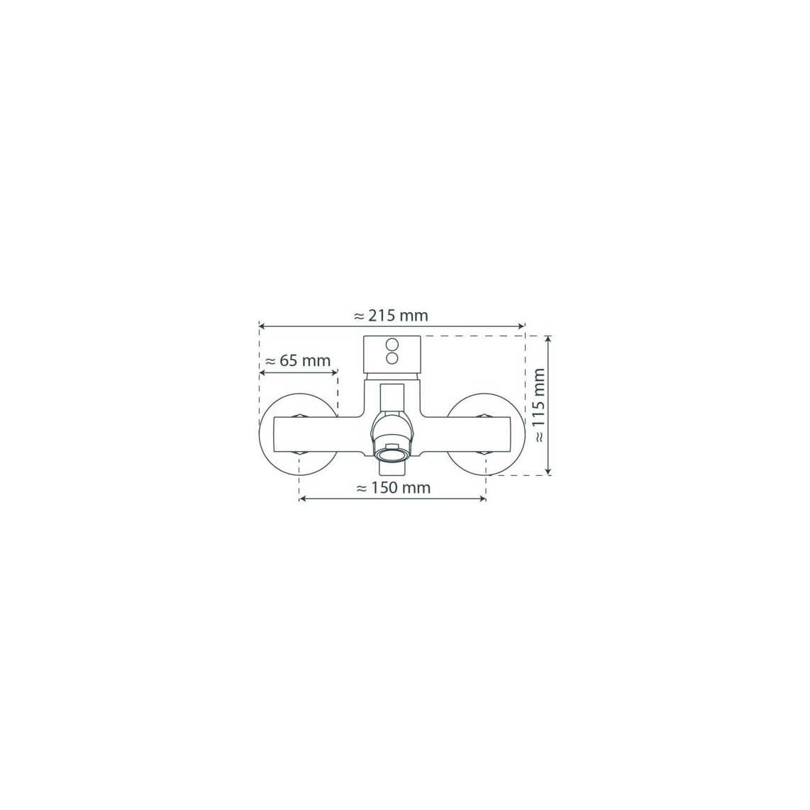 35930 LAURANA Mitigeur bain/douche, chromé