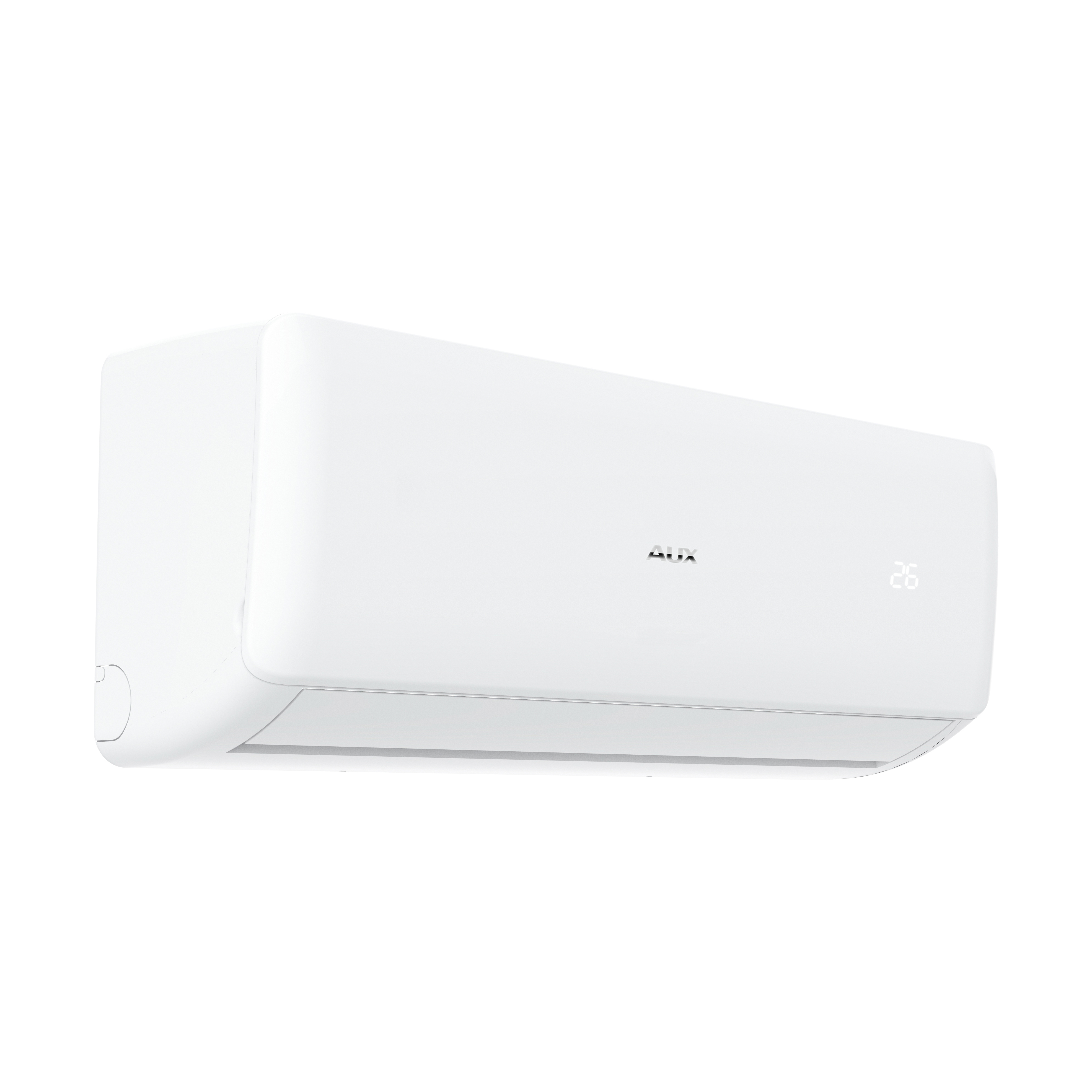 AUX SINGLE SPLIT CLIMATISEUR - UNITÉ EXTÉRIEURE ET INTÉRIEURE - PACK COMPLET - REFROIDISSEMENT ET CHAUFFAGE - WIFI - 18000 BTU - 5,1KW - R32 - BLANC MAT