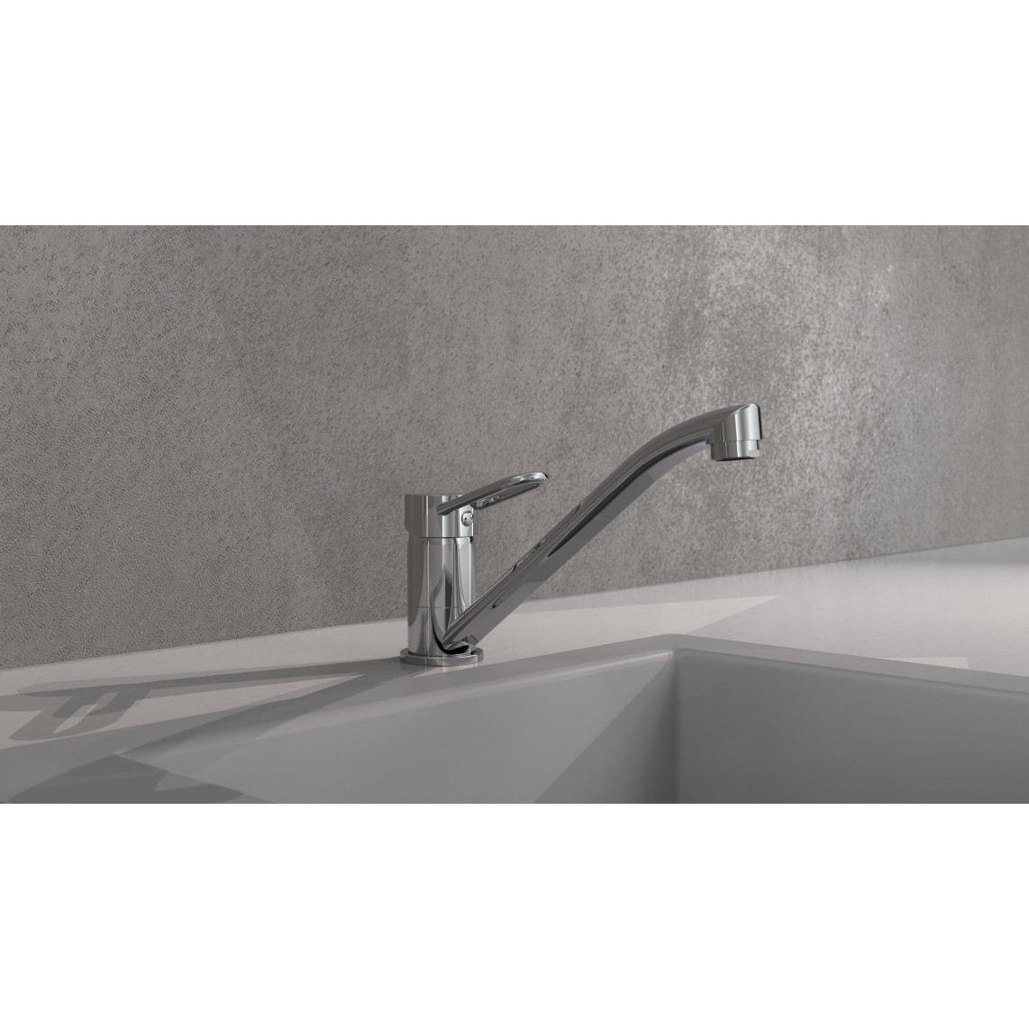 75208 BIRTE Mitigeur évier, chromé