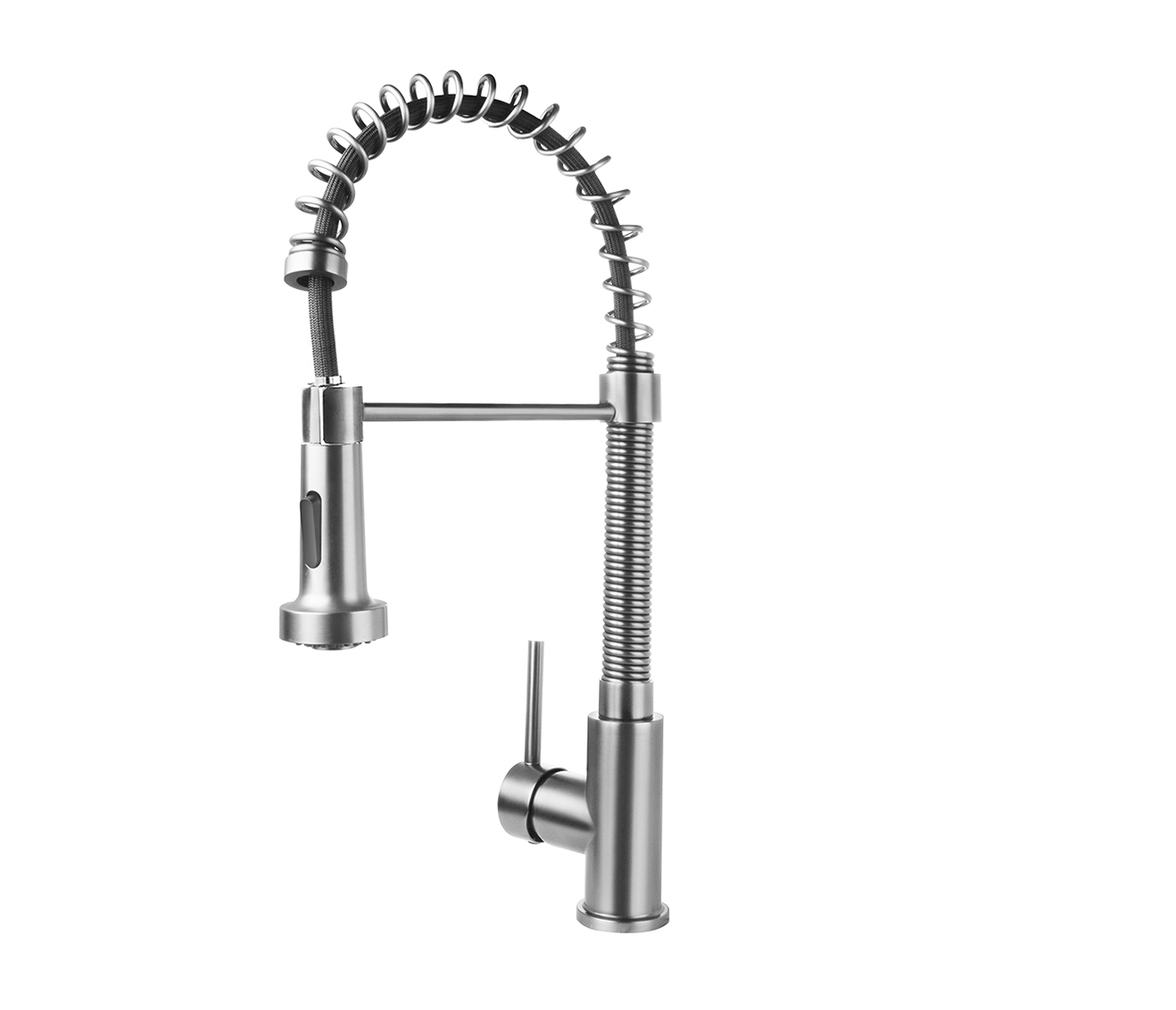 ALONI Kitchen Mixer Tap With Pull-Out Spray - Chrome
