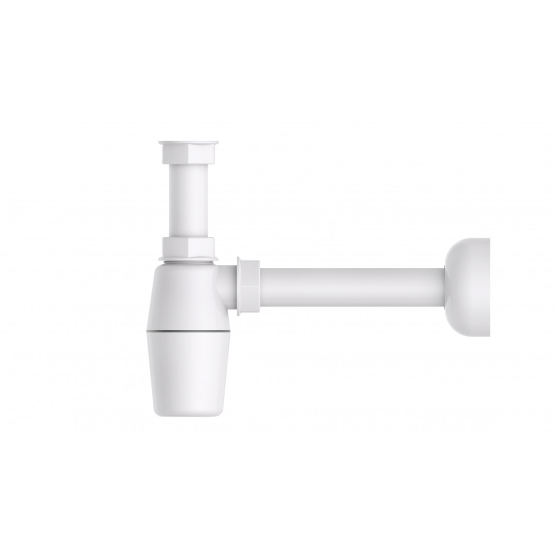 98803048 KS siphon à bouteille, blanc, 1 1/4"x32 mm