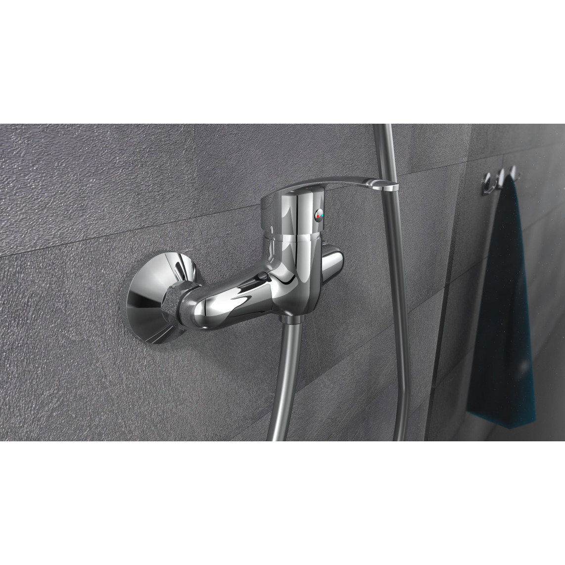 36440 SIRANI Mitigeur douche, chromé