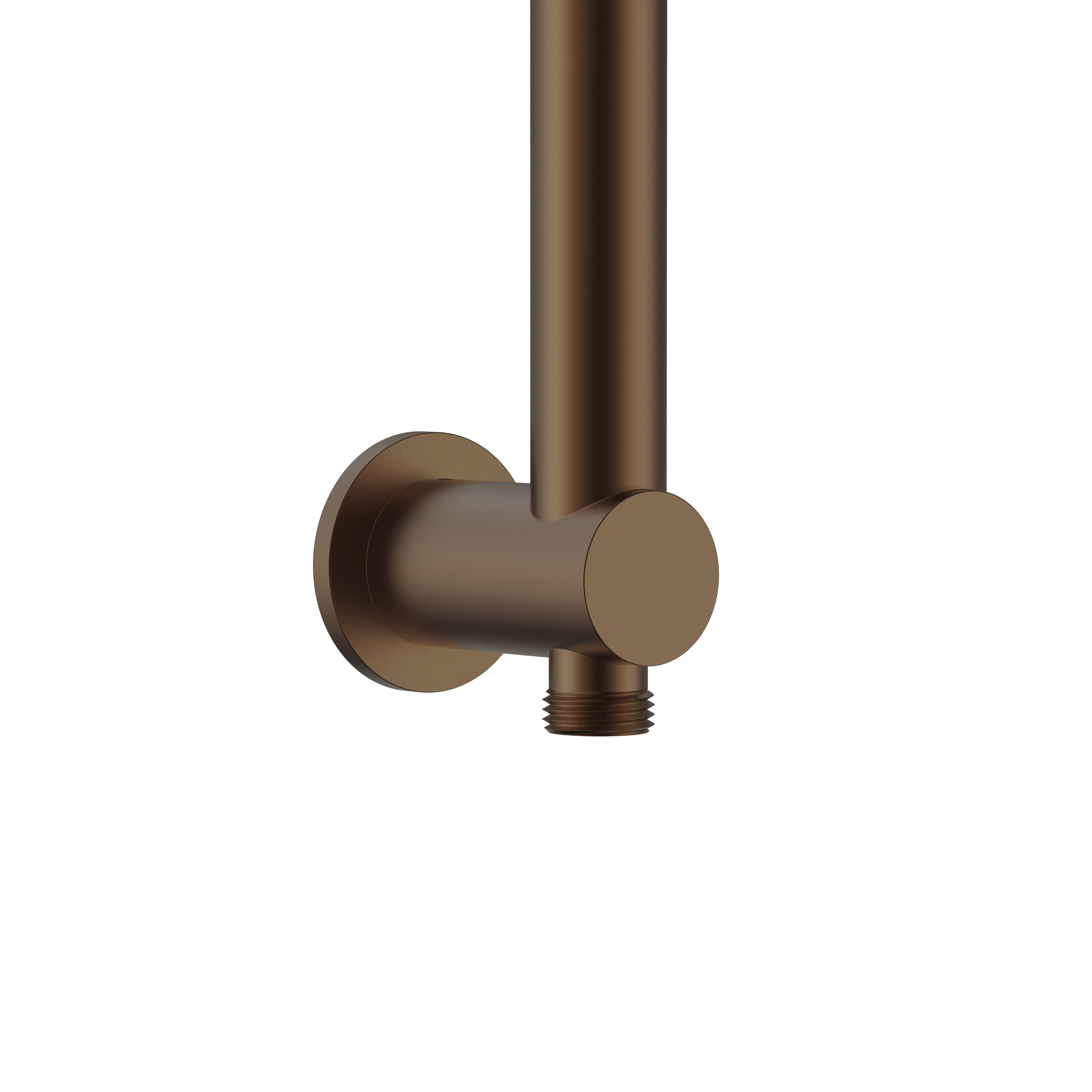 UNIFORMA BARRE DE DOUCHE - AVEC ARIVÉE D'EAU - 69 CM - BRUN BRONZÉ (PVD)