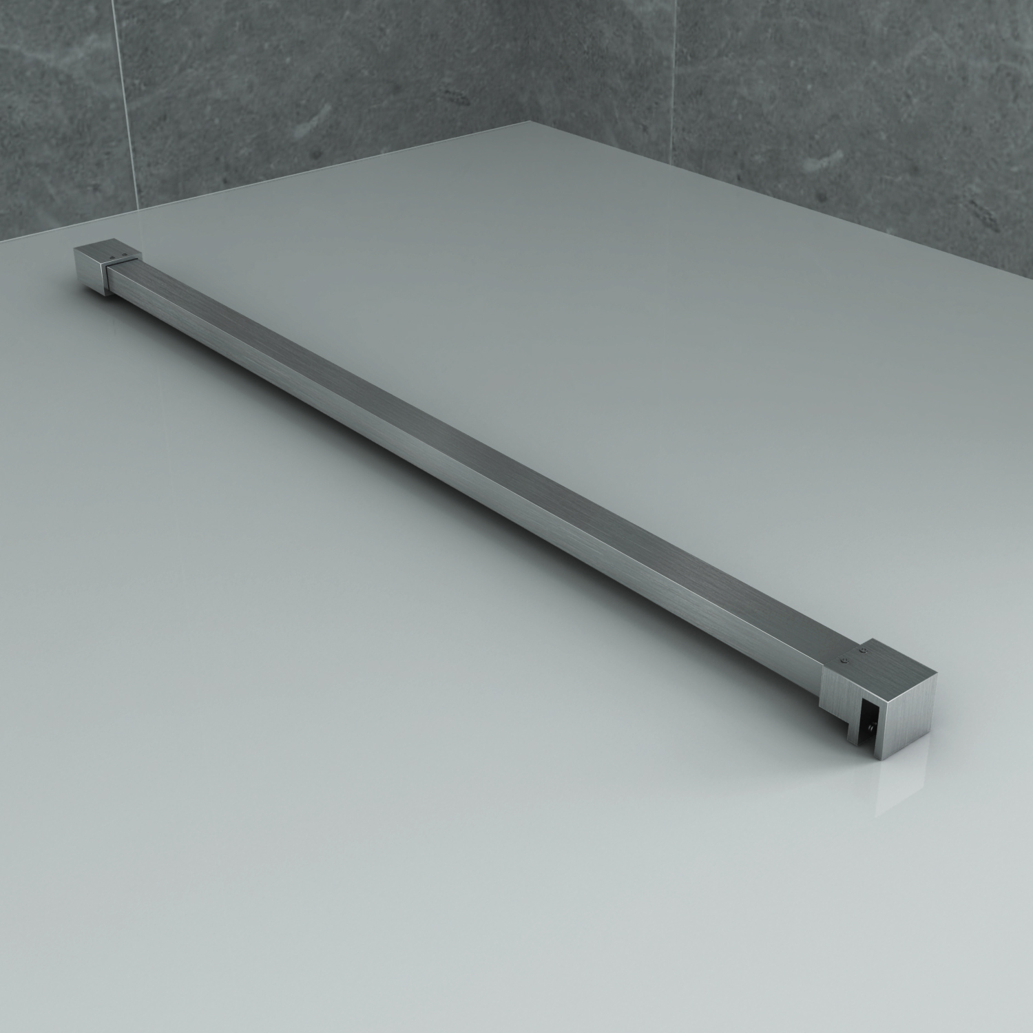 ALONI BARRE DE STABILISATION - RÉDUCTIBLE - 100 CM - ACIER INOX BROSSÉ