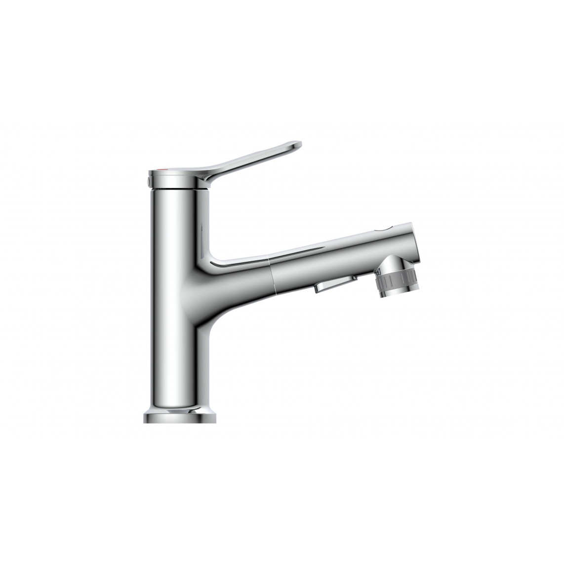 NI075VARCR VARIABILE Mitigeur lavabo, chromé, avec douchette à cheveux extractible