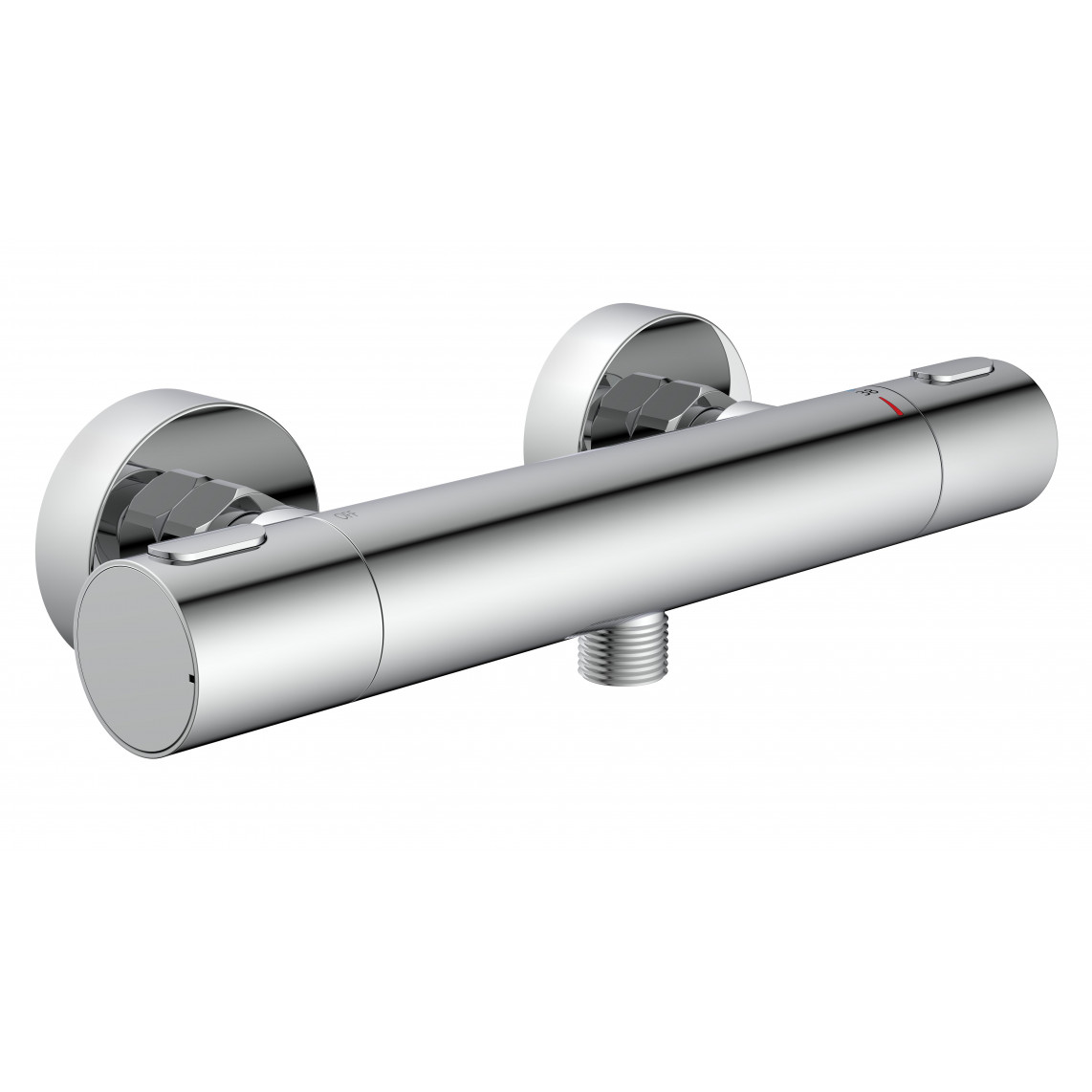 33180 LOS ANGELES Mitigeur thermostatique de douche, chromé