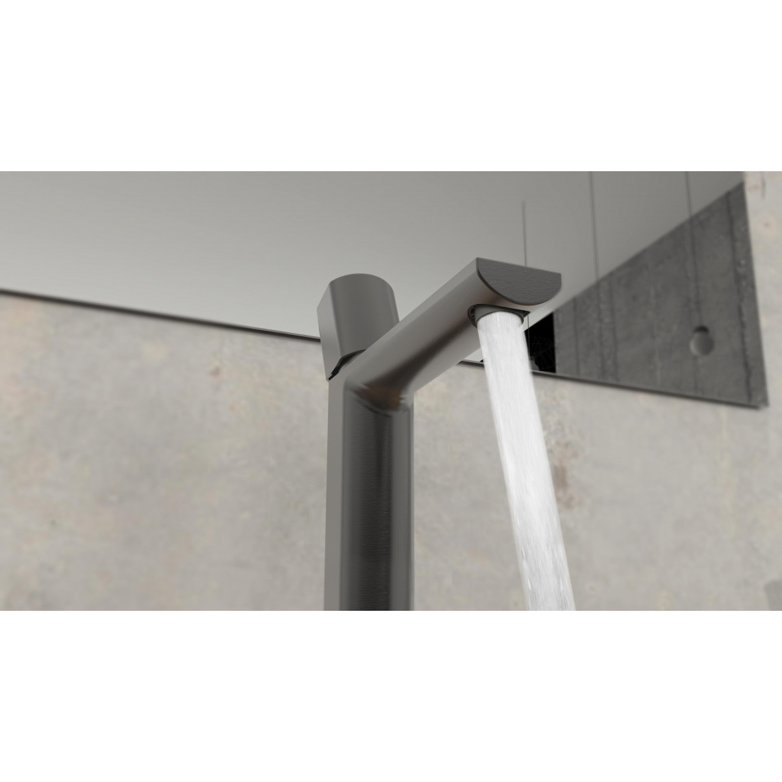 33612 NEW YORK Mitigeur lavabo, graphite mat