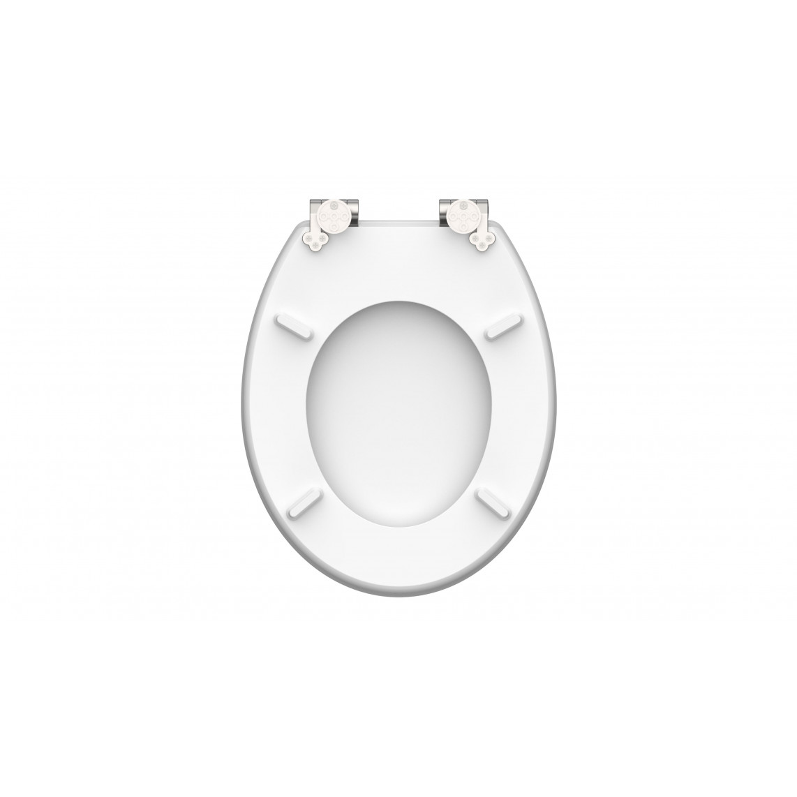 80535 abattant WC en MDF HG BLACK STONE, avec frein de chute