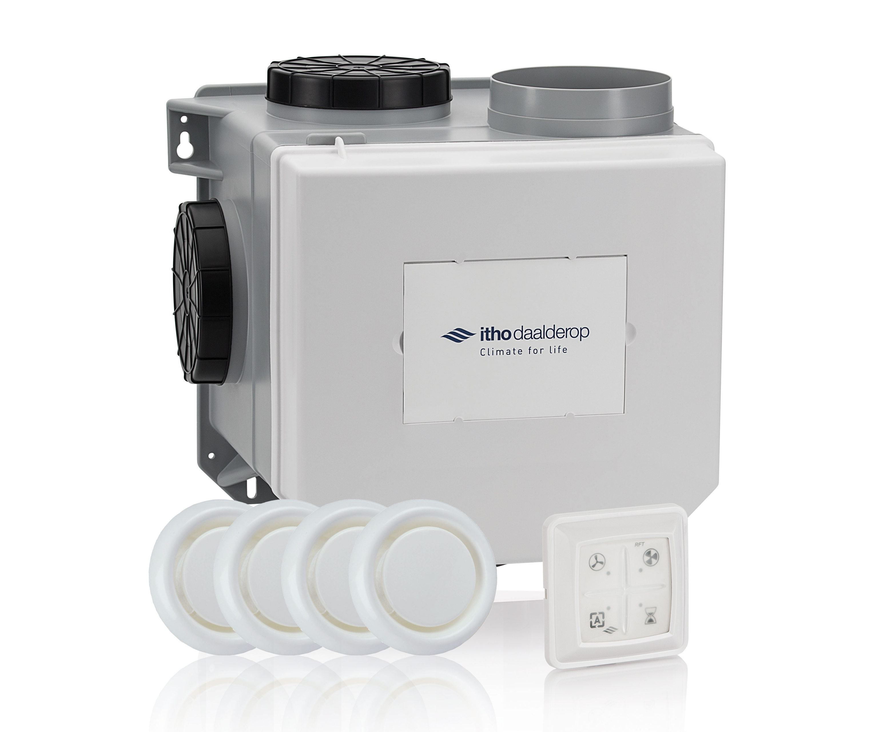 VENTILATION UNIT APURE ITHO DAALDEROP D350 H 325M³ UUR-LINKS/RECHTS-BINNENZIJDE ONDER
