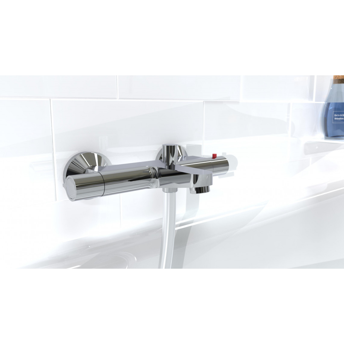 52450 VICO Mitigeur thermostatique bain/douche, chromé