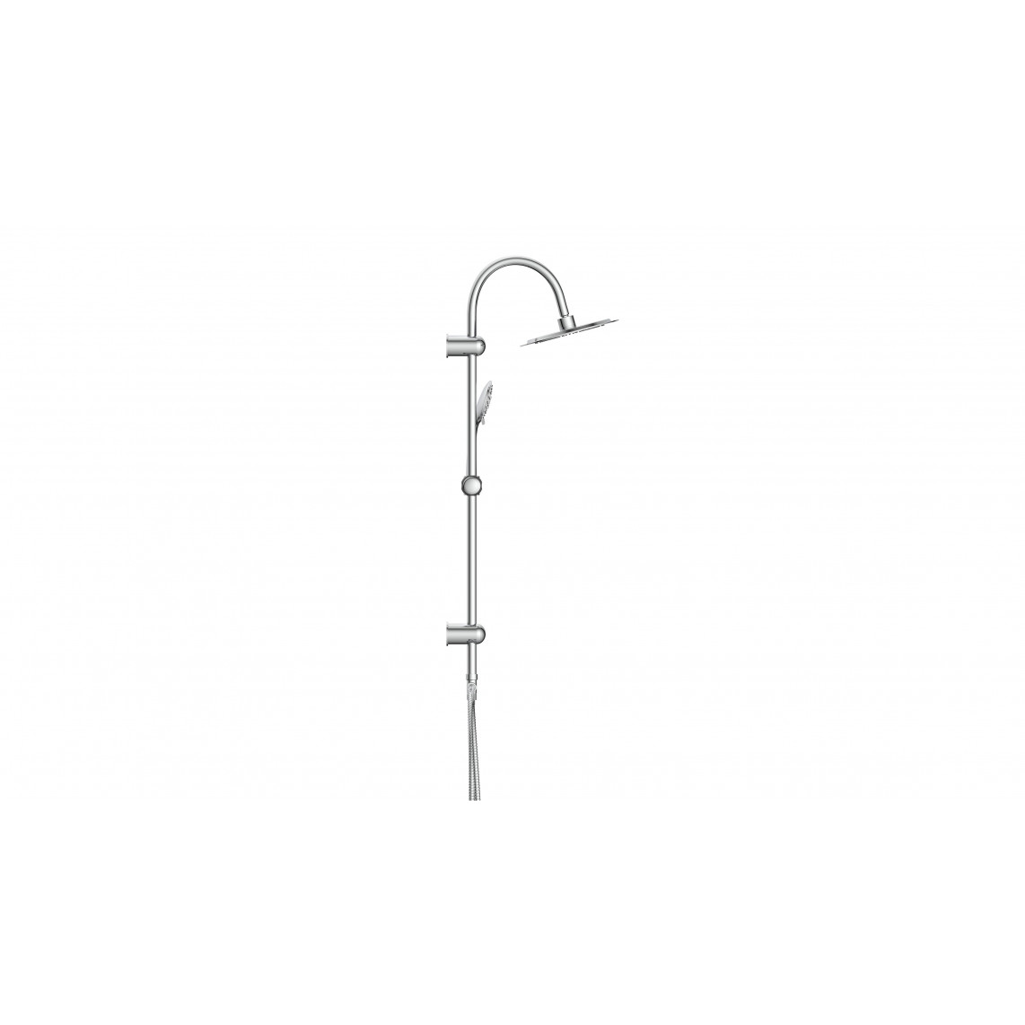 60050 JAMAICA FRESH Set douche de pluie, chromé