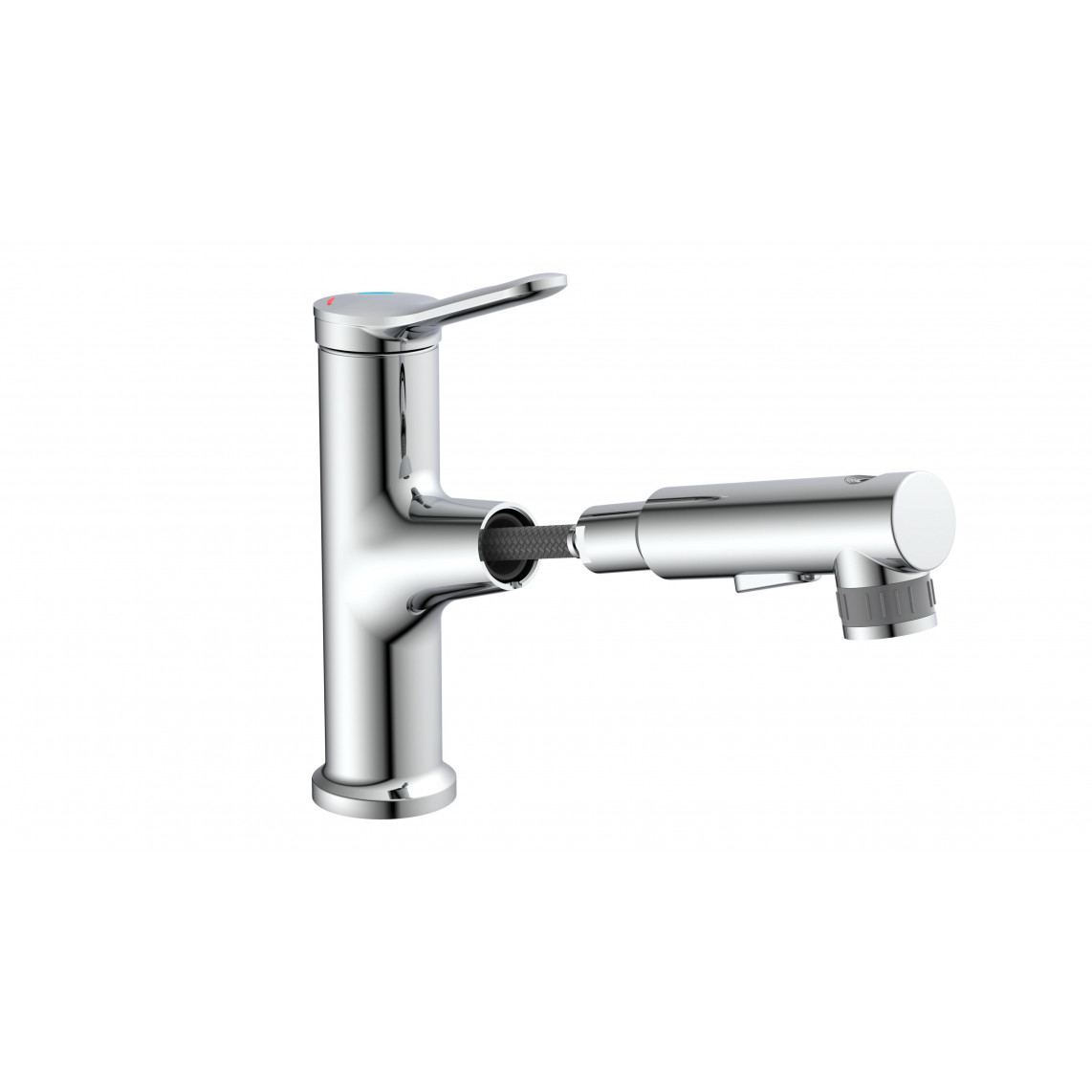 NI075VARCR VARIABILE Mitigeur lavabo, chromé, avec douchette à cheveux extractible
