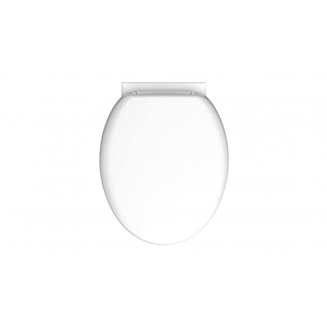10220 abattant WC en Duroplast, blanc, avec frein de chute