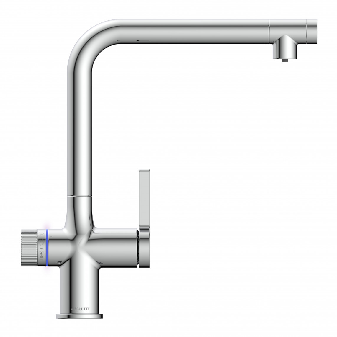 99900 AQUASTAR PREMIUM robinet d'évier à eau gazeuse plus système de refroidissement et de filtration, chromé