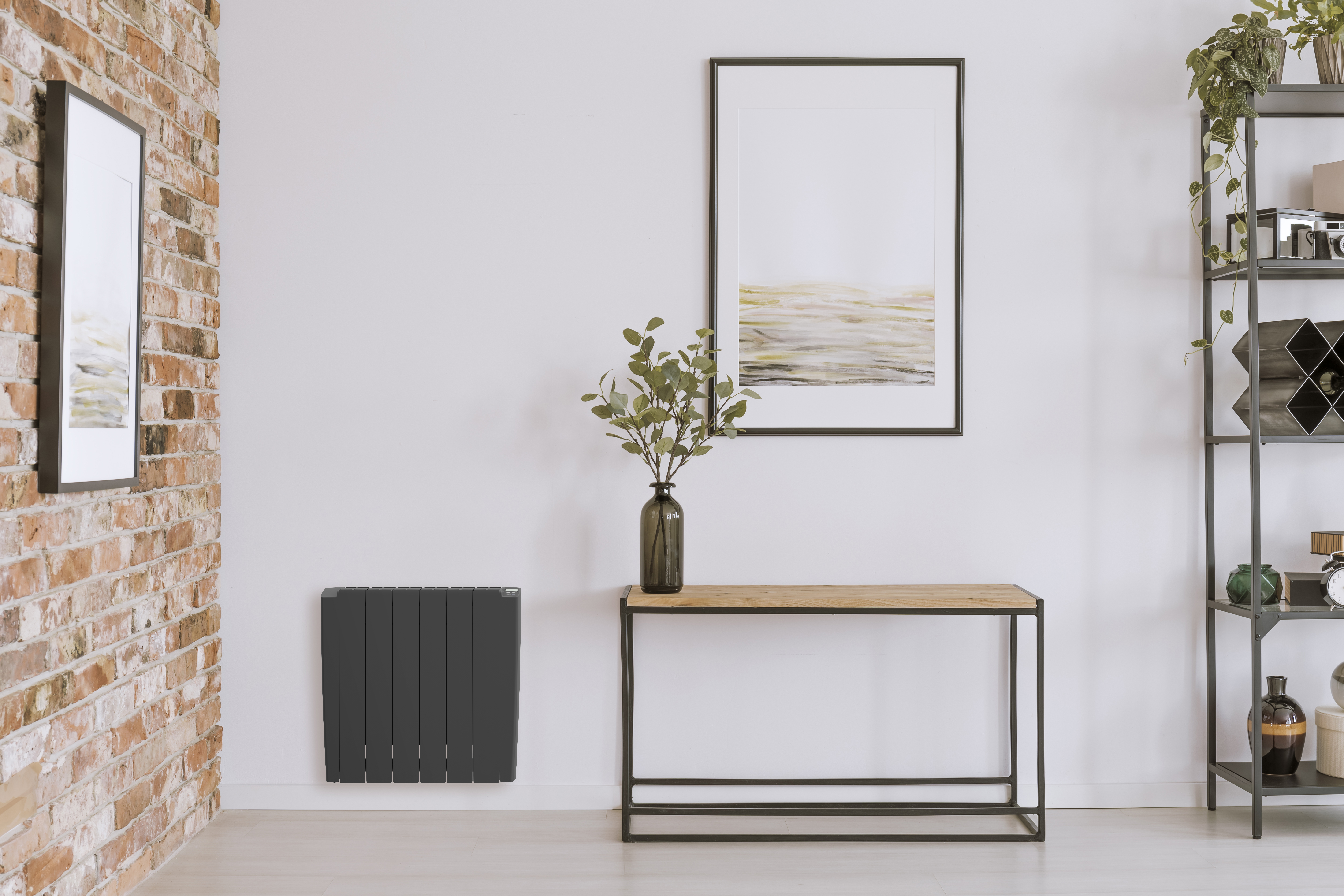 STELRAD ALU SIMPLE DRY - RADIATEUR ÉLECTRIQUE - HORIZONTAL - 580X1080MM - 2000W - GRIS ANTHRACITE