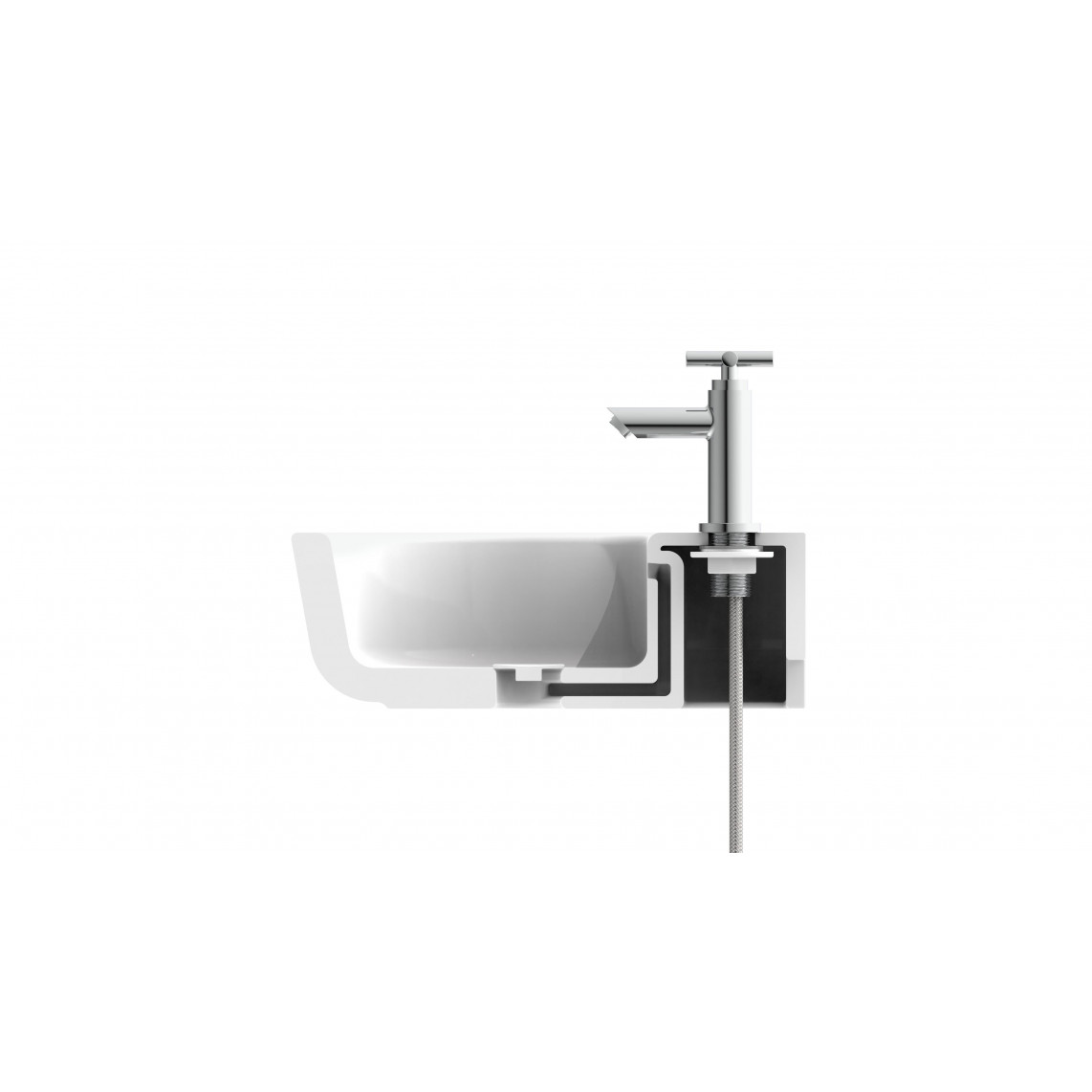 37956 MATAO robinet eau froide, chromé