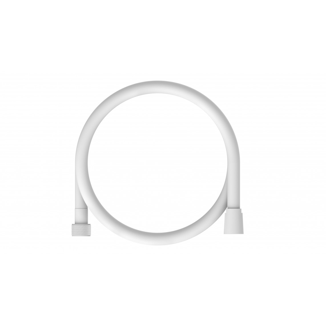 63878 Flexible de douche 150 cm, blanc mat