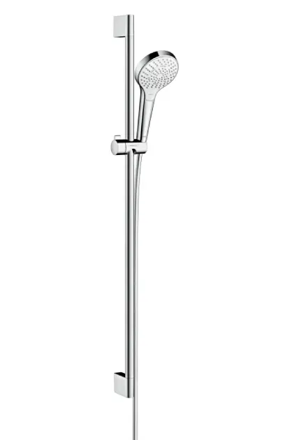 SET DE DOUCHE UNICA'CROMA-CROMA SELECT S MULTI HG 90CM ECOSMART CHROME-BLANC