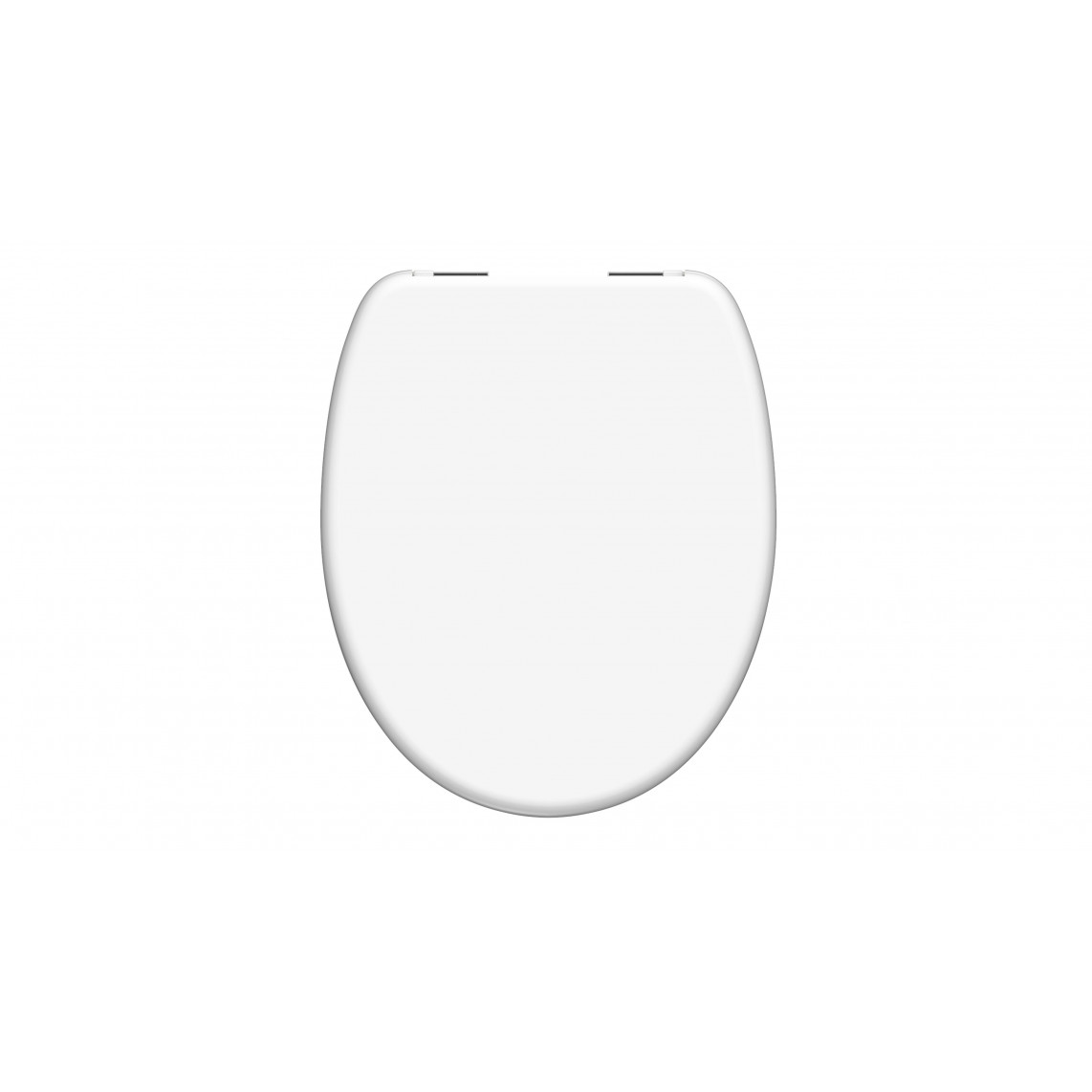 82100 abattant WC en Duroplast WHITE, avec frein de chute