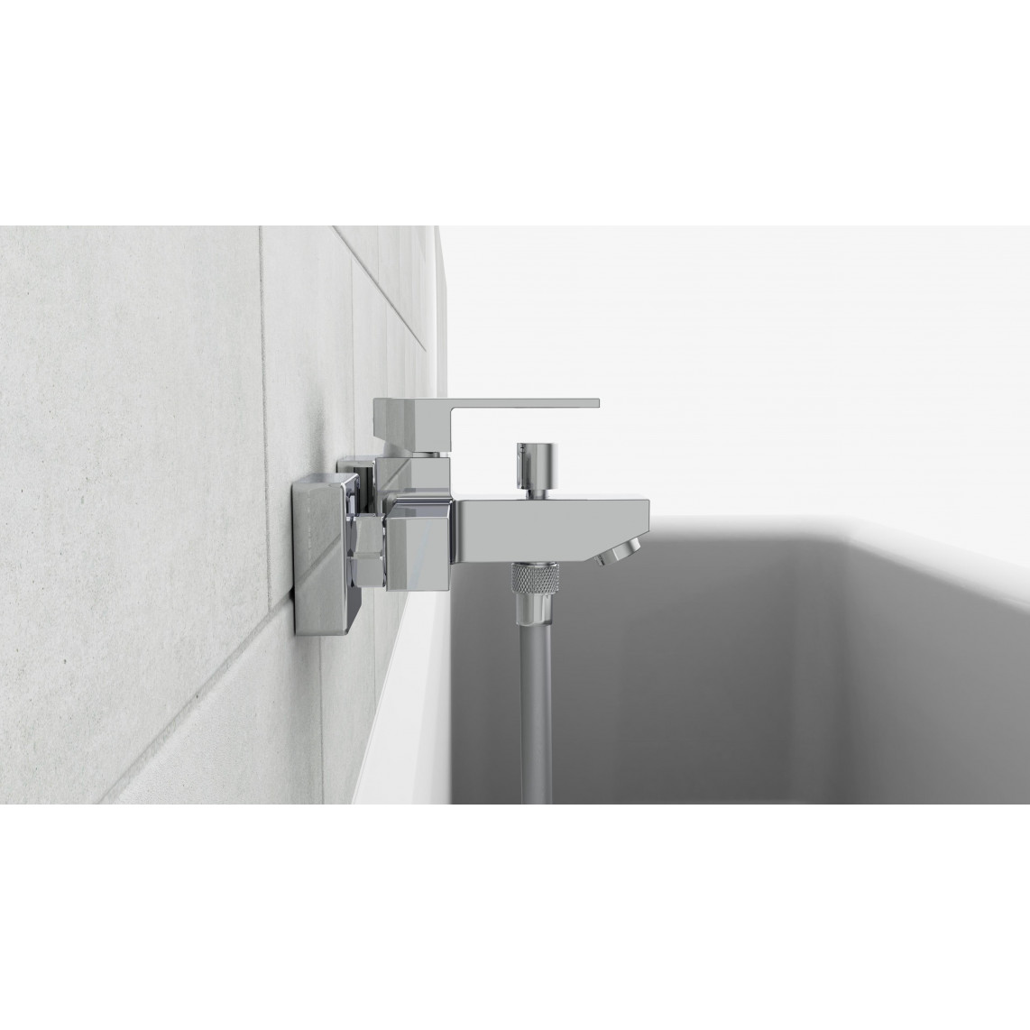 24130 TOKYO II Mitigeur bain/douche, chromé