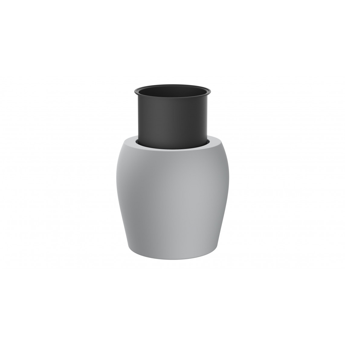 BA0101 porte-brosse WC, Gris