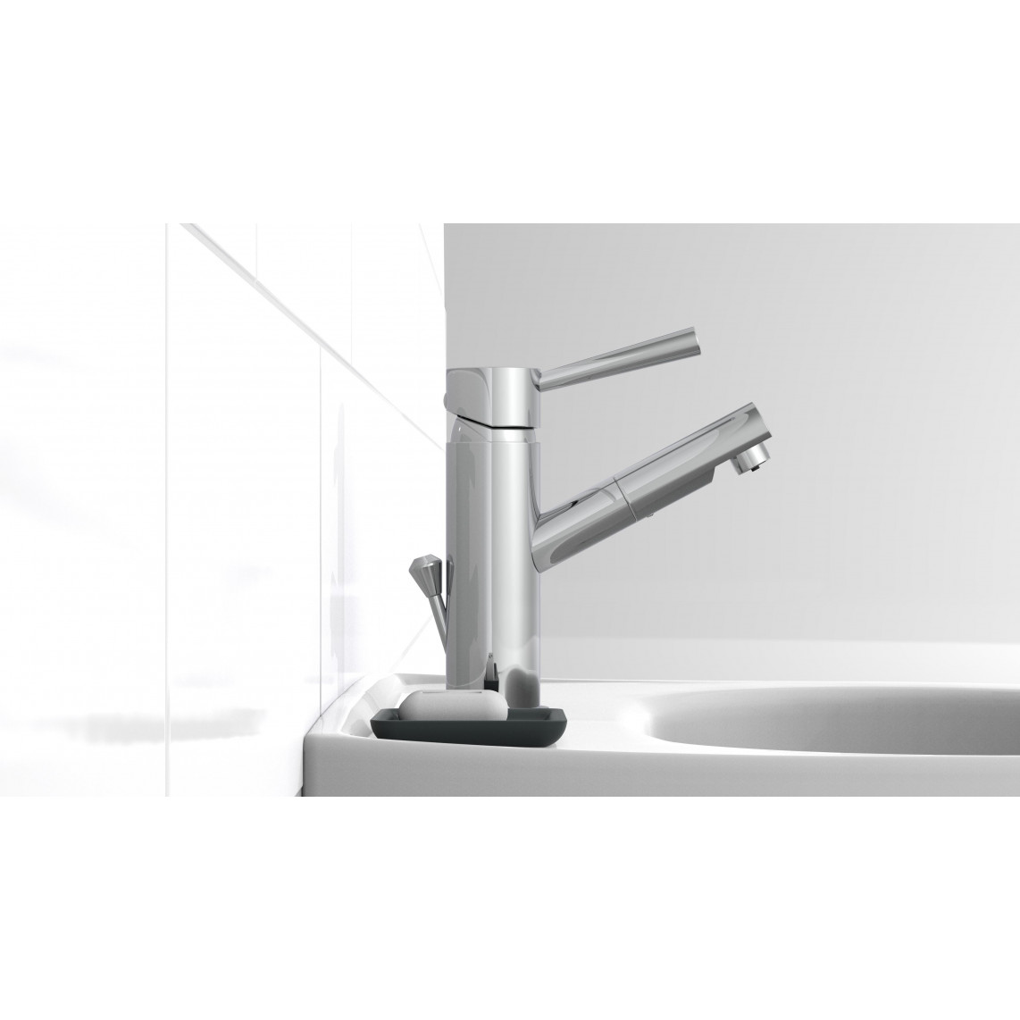 79101 CORNWALL Mitigeur lavabo basse pression, chromé