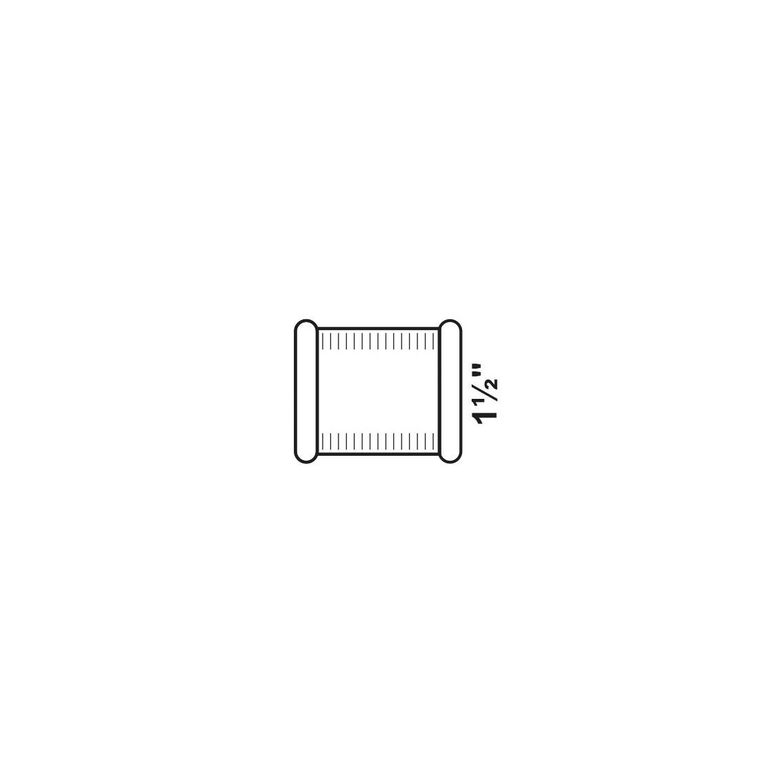 989745055 FM manchon double, galvanisé, 1 1/2" F, (270)