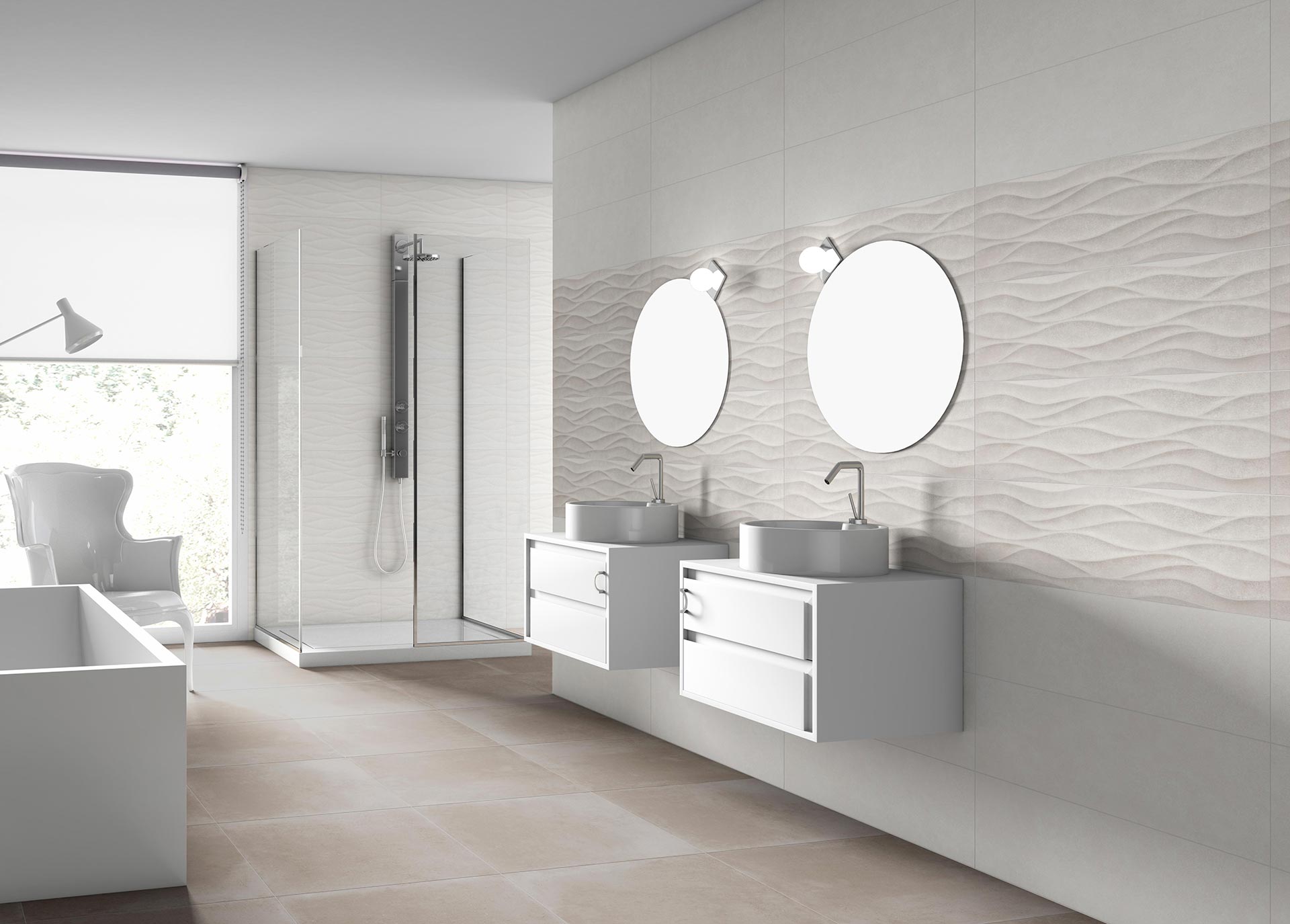 YAIZA GRIS DECOR 25X75