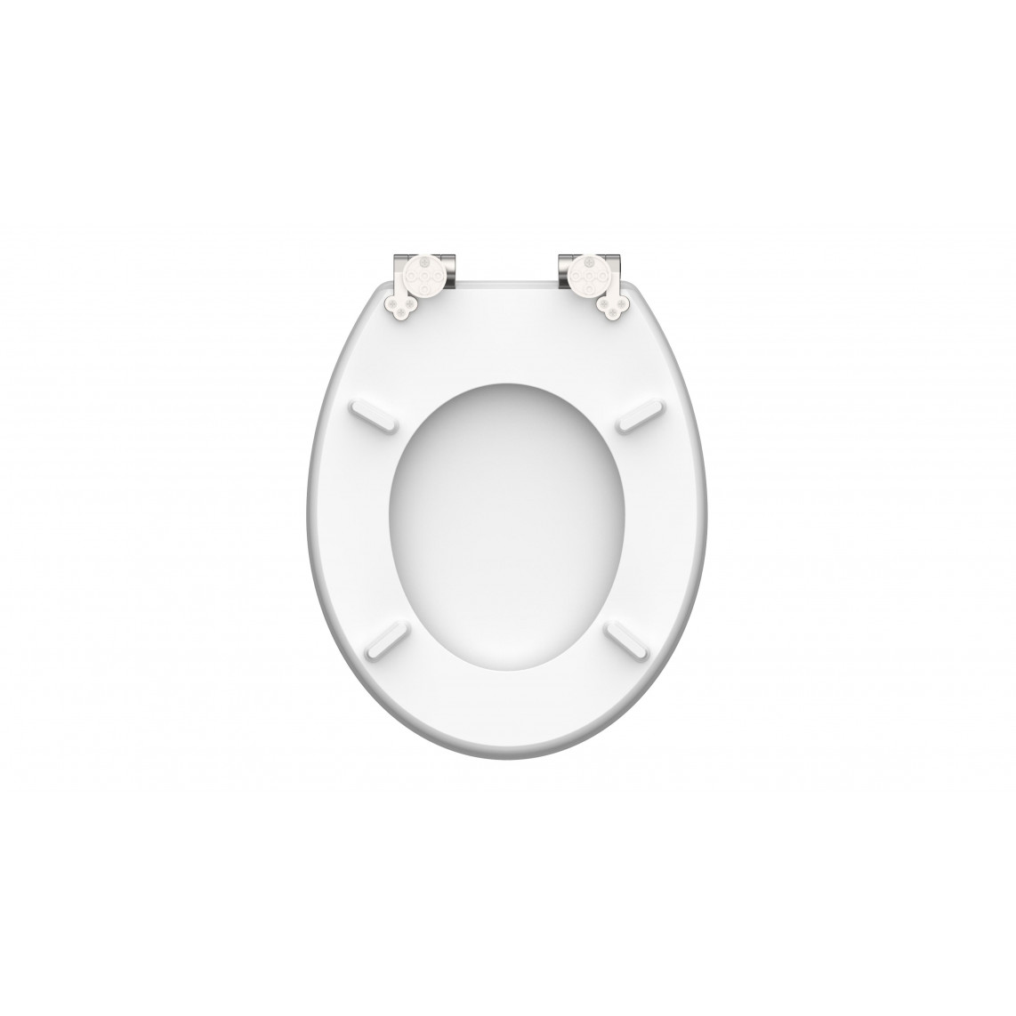 80521 abattant WC en MDF HG ASIA, avec frein de chute
