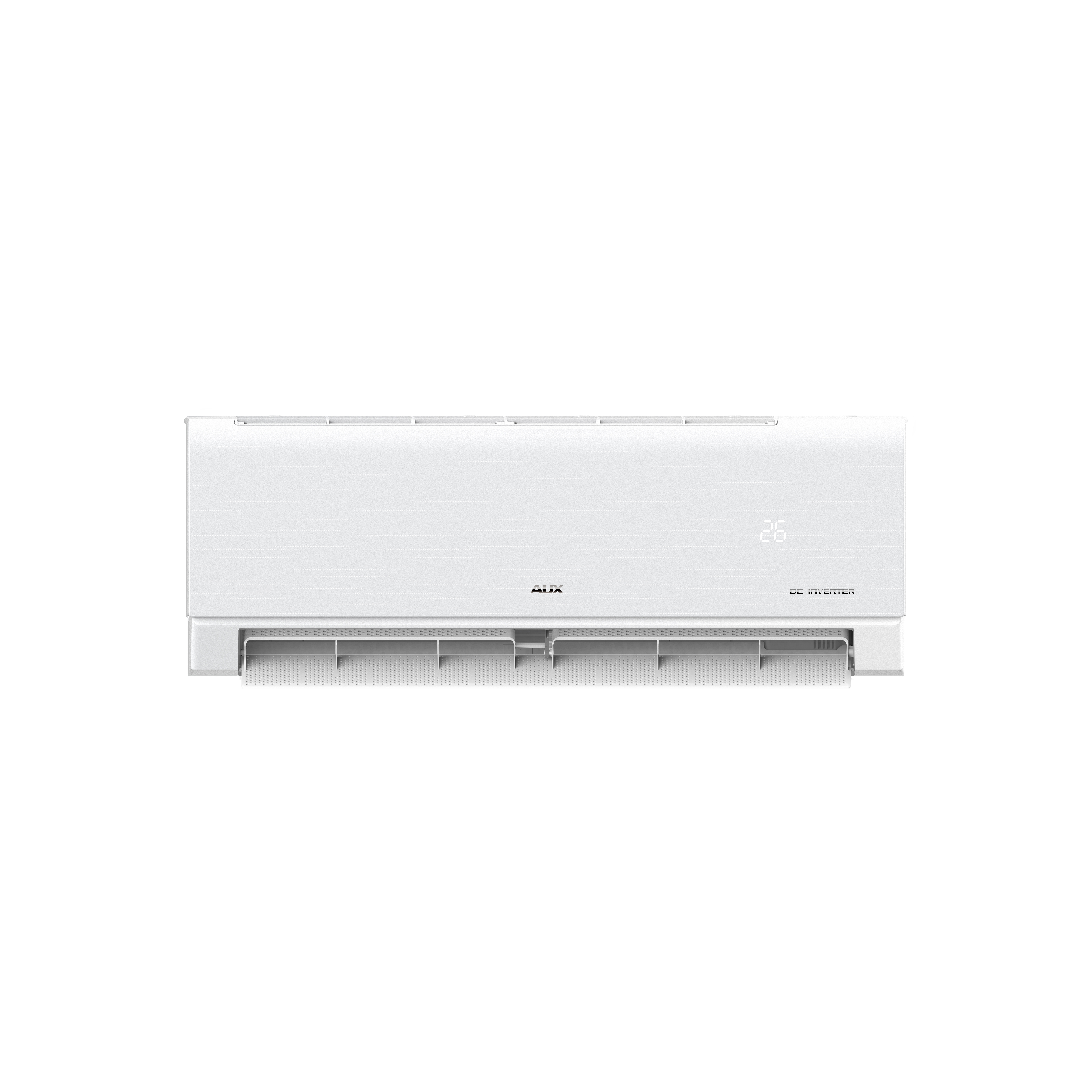 AUX SINGLE SPLIT CLIMATISEUR - UNITÉ EXTÉRIEURE ET INTÉRIEURE - PACK COMPLET - REFROIDISSEMENT ET CHAUFFAGE - WIFI - 18000 BTU - 5,1KW - R32 - BLANC MAT