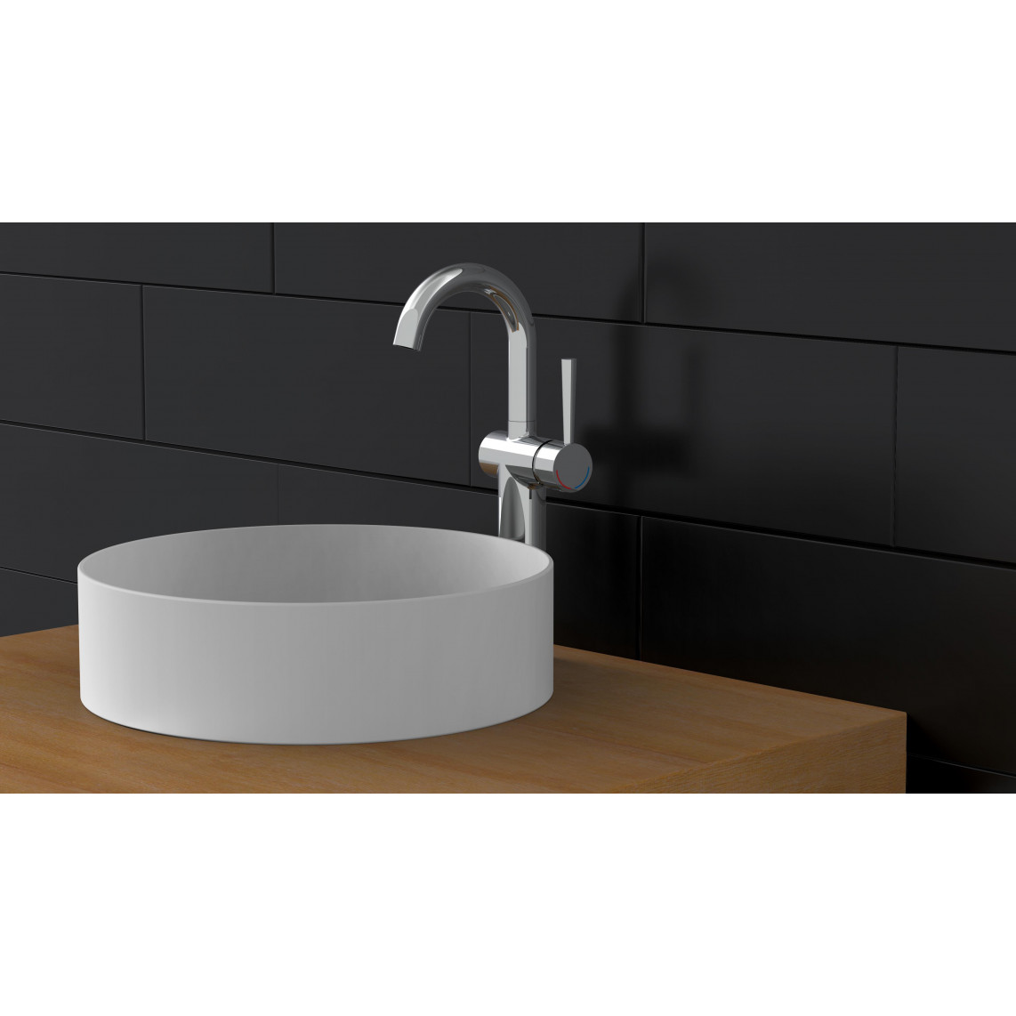 79011 CORNWALL Mitigeur lavabo, chromé, pour vasque à poser