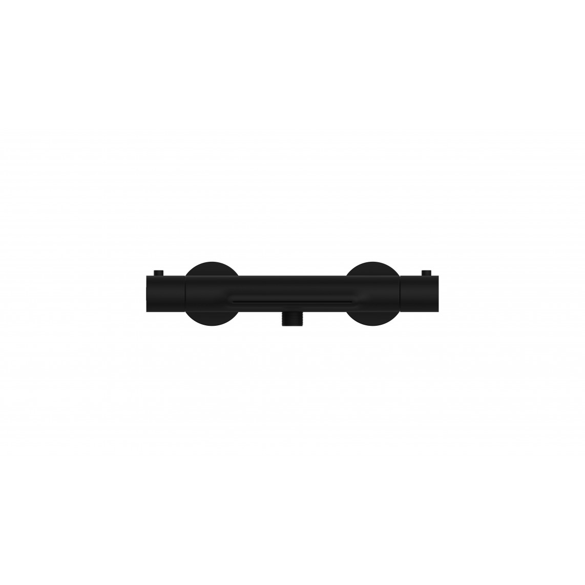 1330090B CARNEO Mitigeur bain/douche, avec bec cascade, noir mat