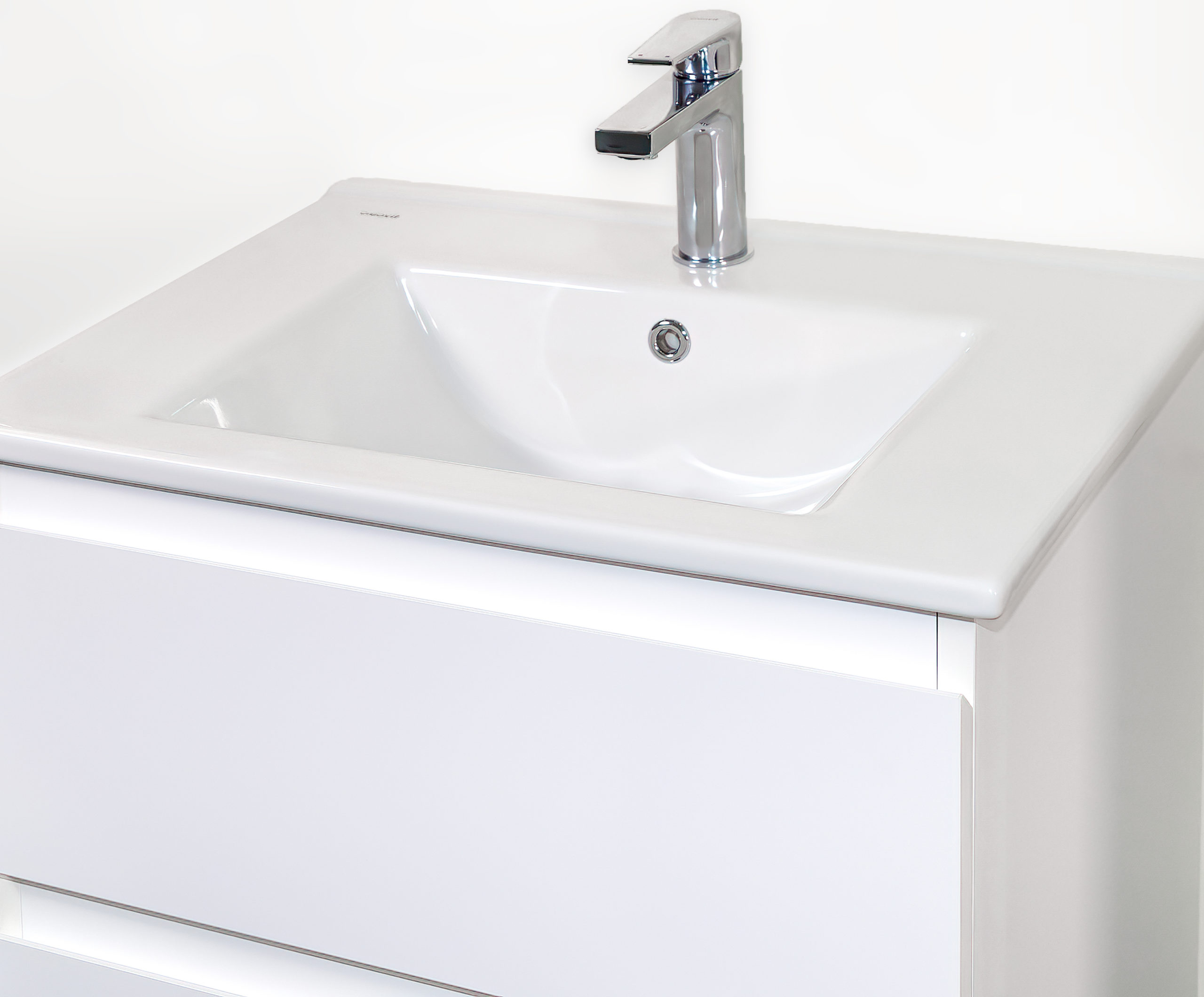 ALONI SALLY MEUBLE SOUS-PLAN (100CM) - BLANC MAT