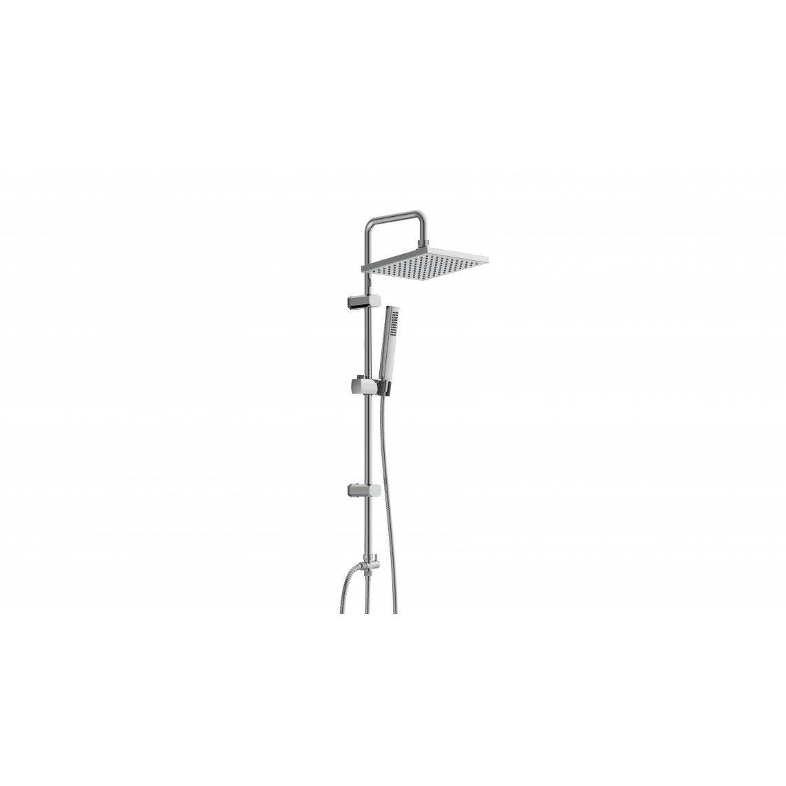 60090 TOKYO Set douche de pluie, chromé