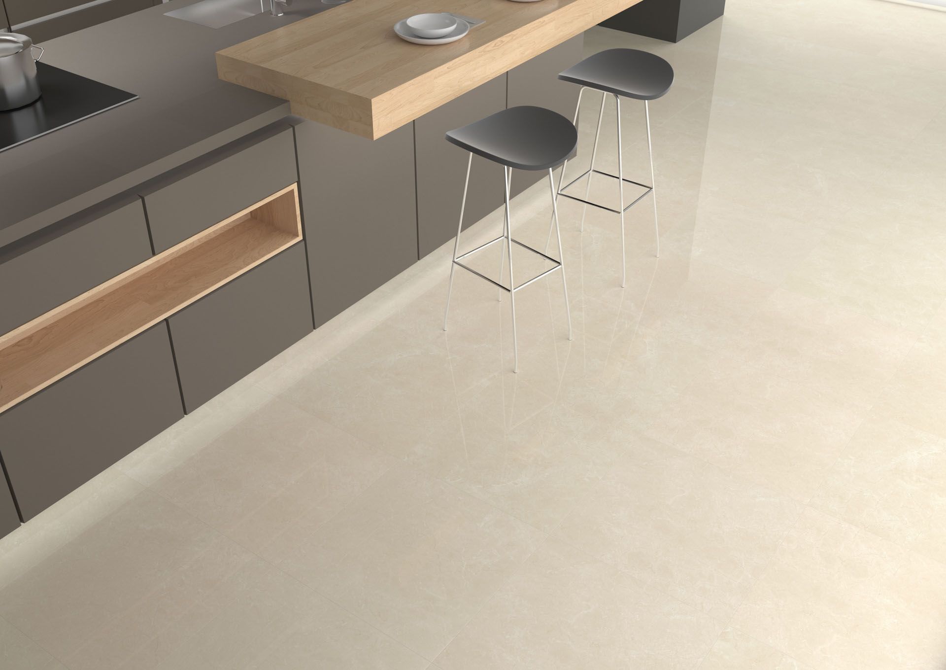 CREMA MARFIL BR 60X60 REC