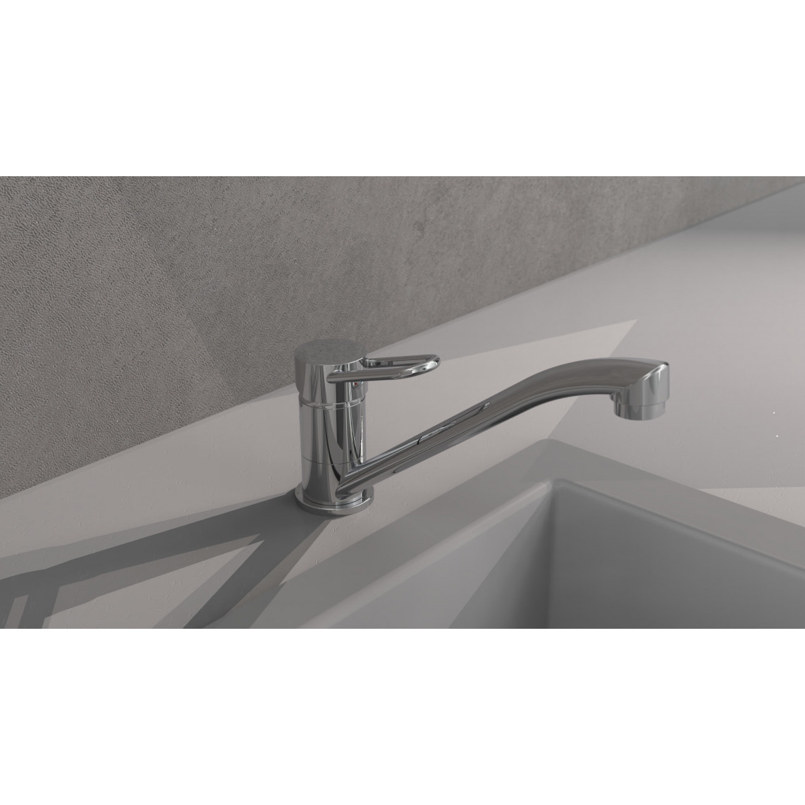 75208 BIRTE Mitigeur évier, chromé