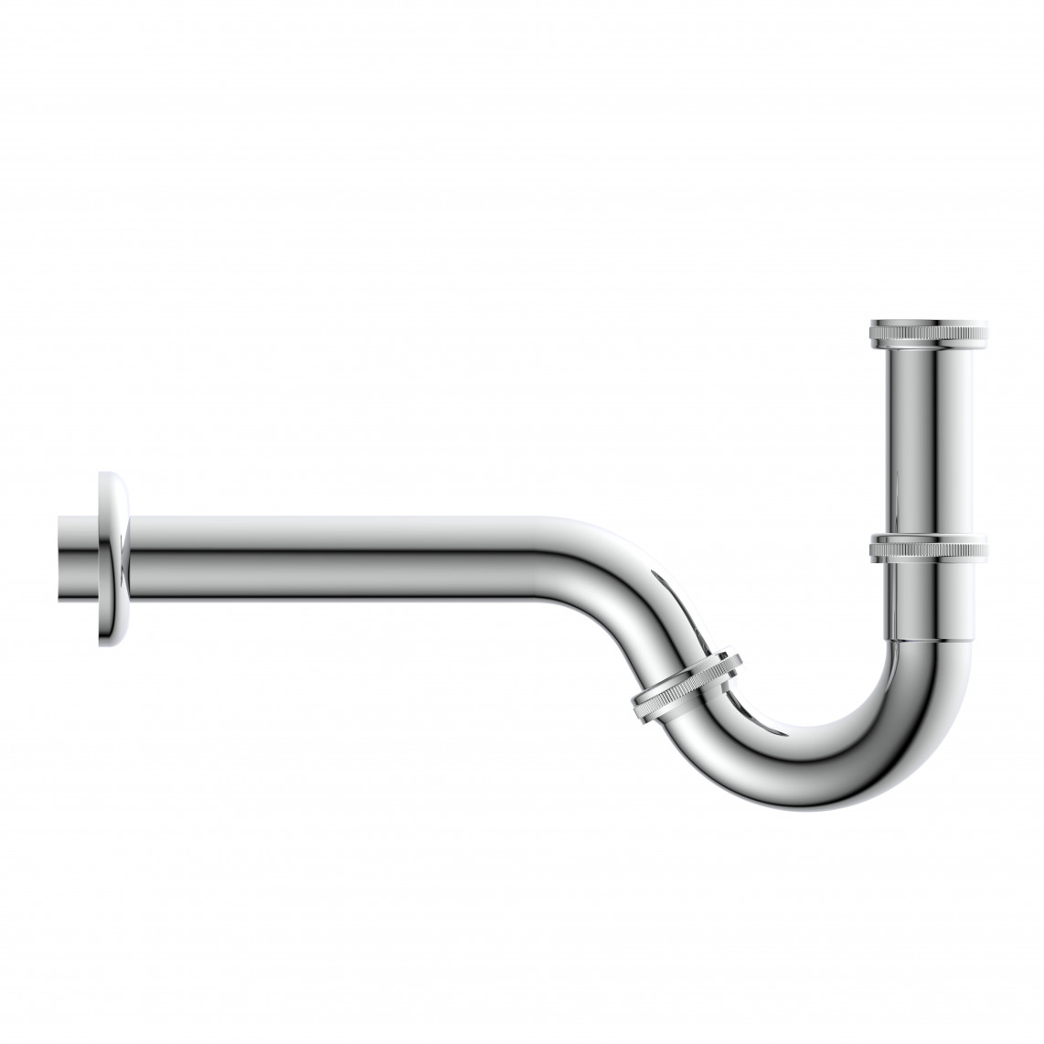 988440113 Bidet-siphon, chromé, 1 1/4" x 32 mm