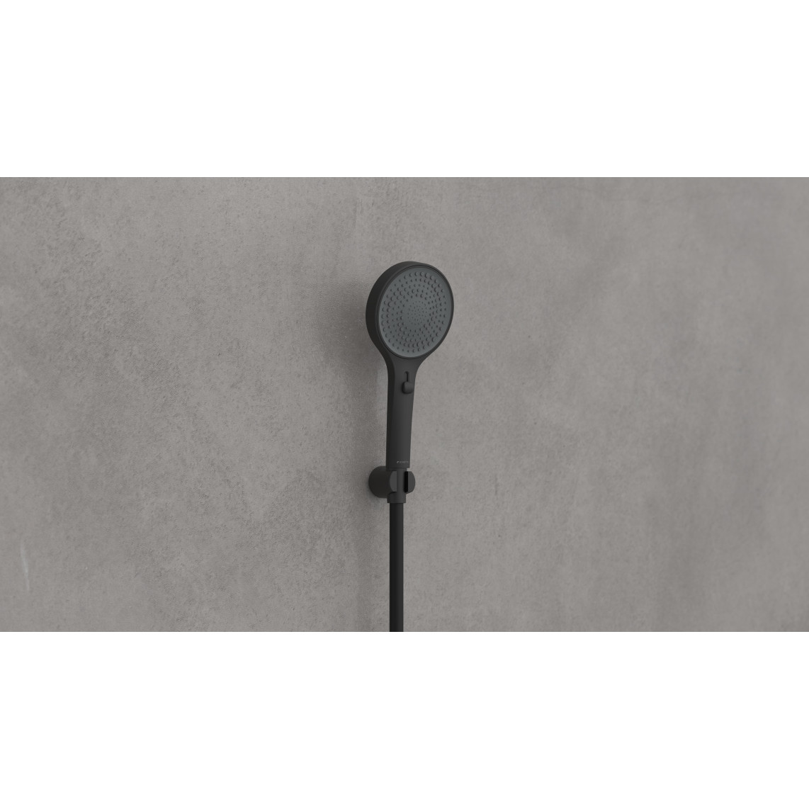 60266 IBIZA Douchette à main, noir mat/Anthracite