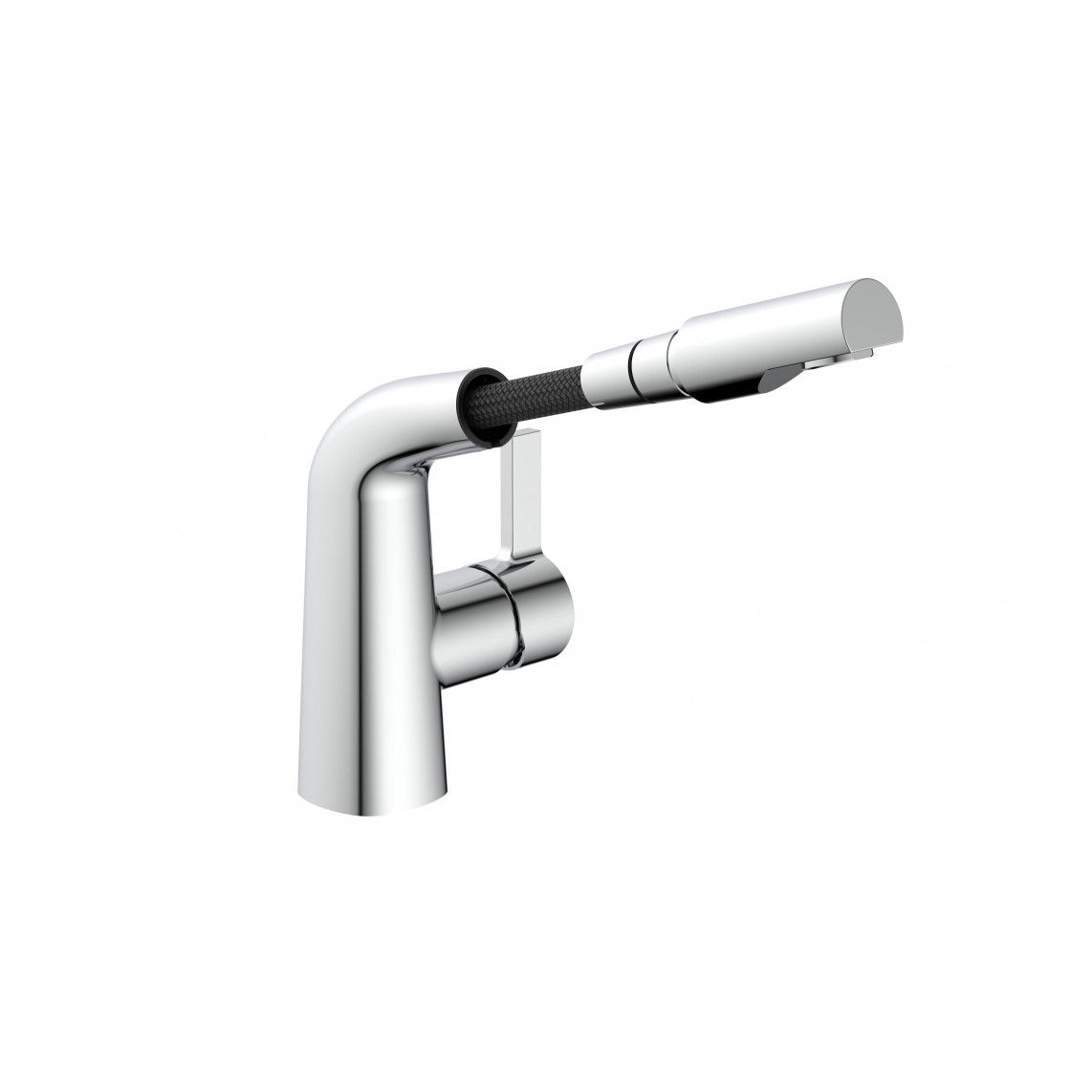 NI075COCR COOL Mitigeur lavabo, chromé, avec douchette à cheveux extractible