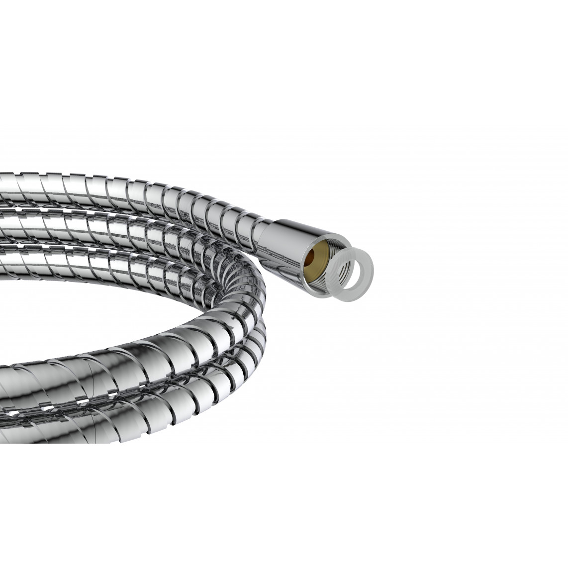JM175MKCRPLUS Flexible de douche 175 cm, acier inoxydable
