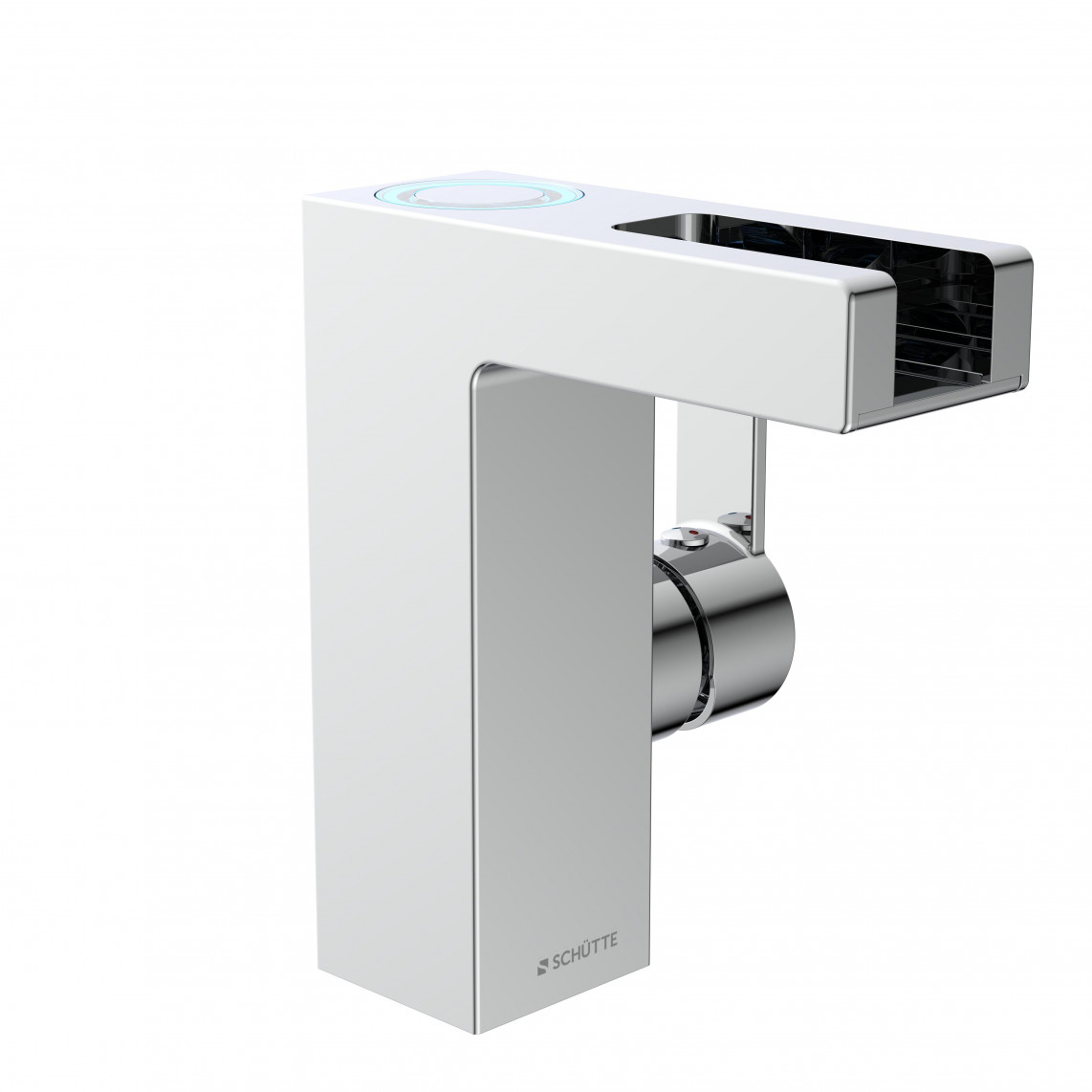 20115 ORINOCO LED Mitigeur lavabo, avec bec cascade, chromé