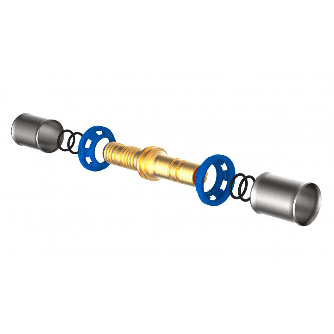 988710255 LT pièce de raccordement, vierge, 20 mm, raccord à sertir pour tube multicouche