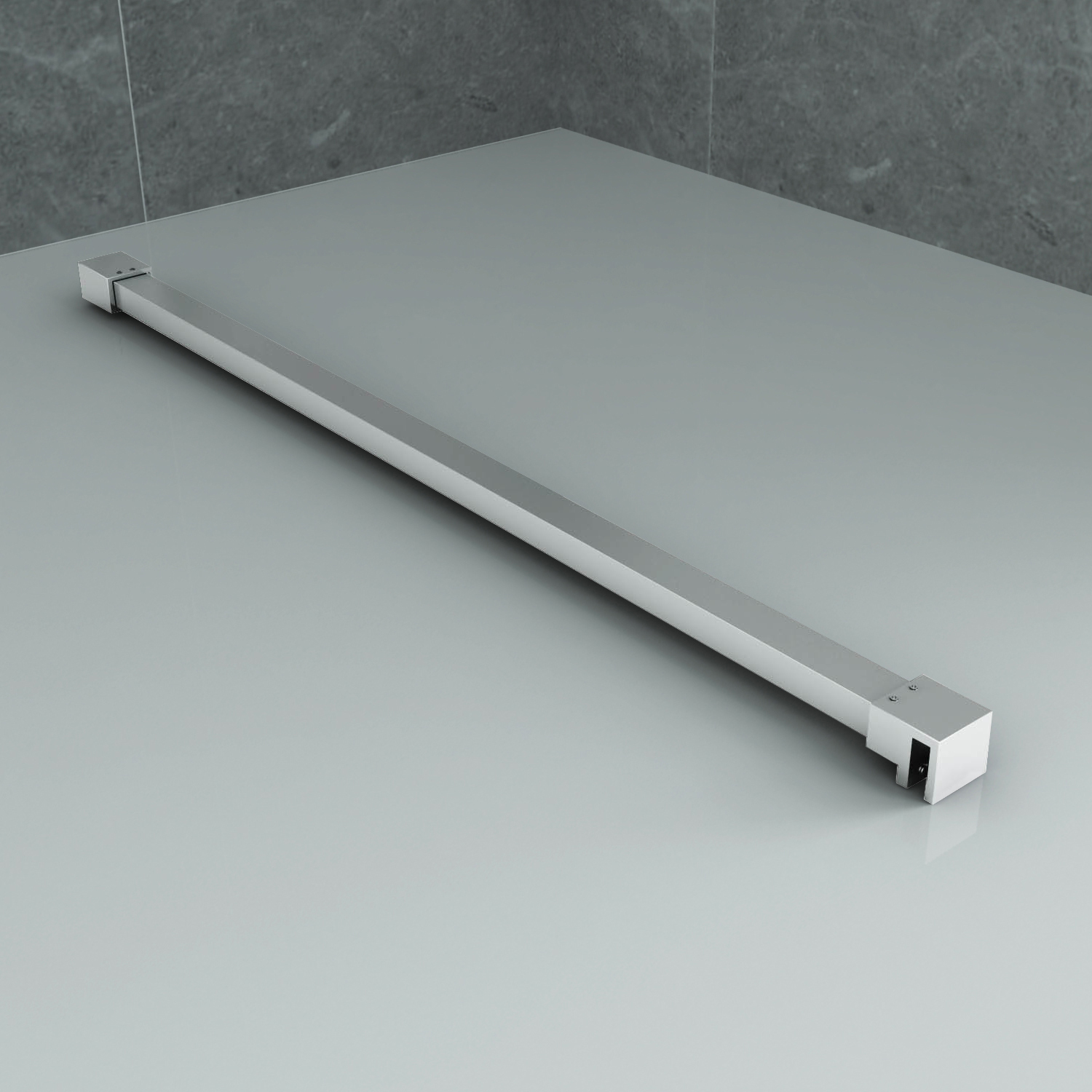 ALONI BARRE DE STABILISATION - RÉDUCTIBLE - 100 CM - CHROME