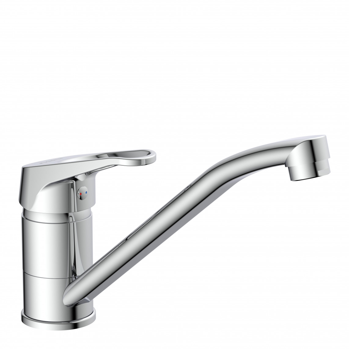 35590 TASSONI Mitigeur évier basse pression, chromé