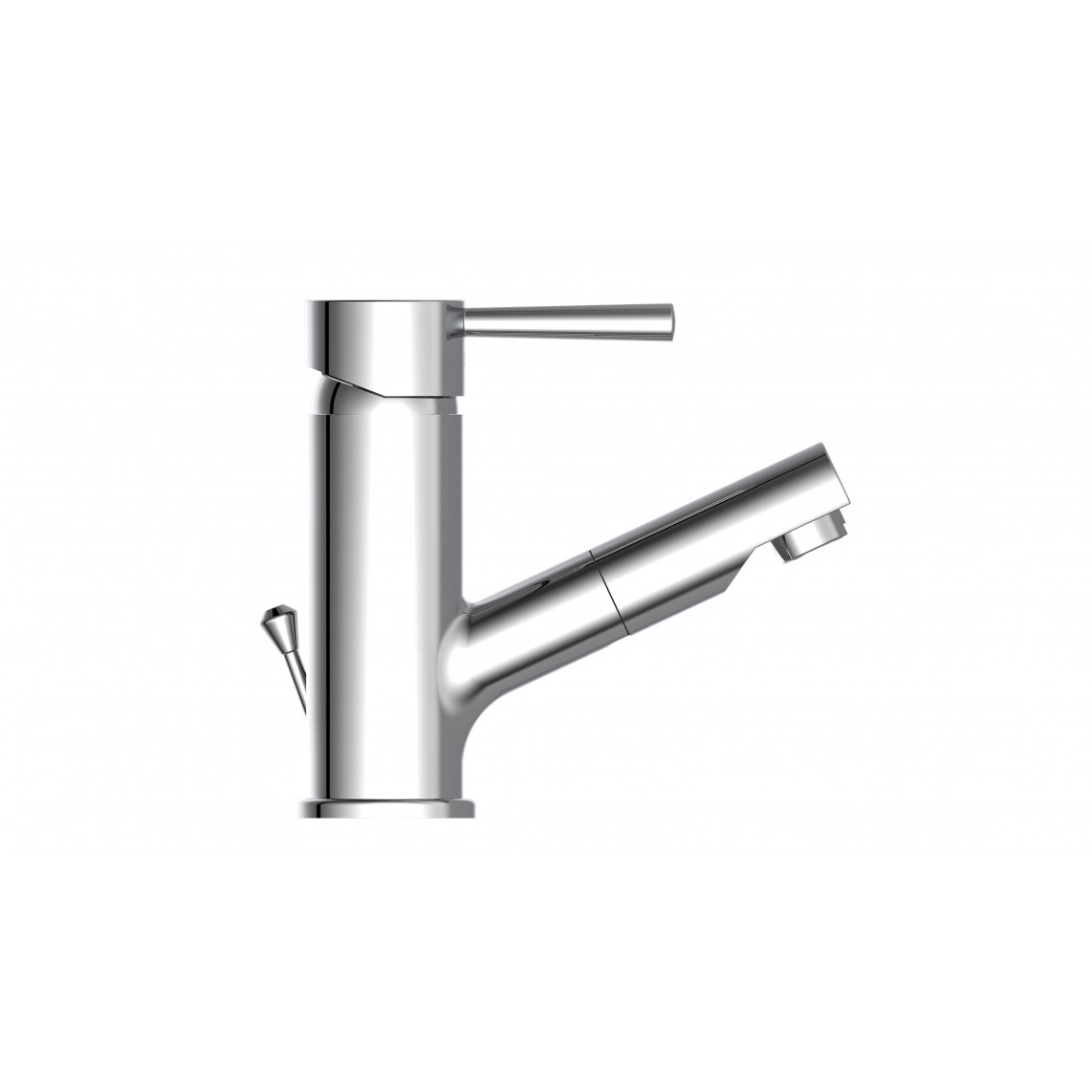 20150 CORNWALL Mitigeur lavabo, chromé, avec douchette à cheveux extractible