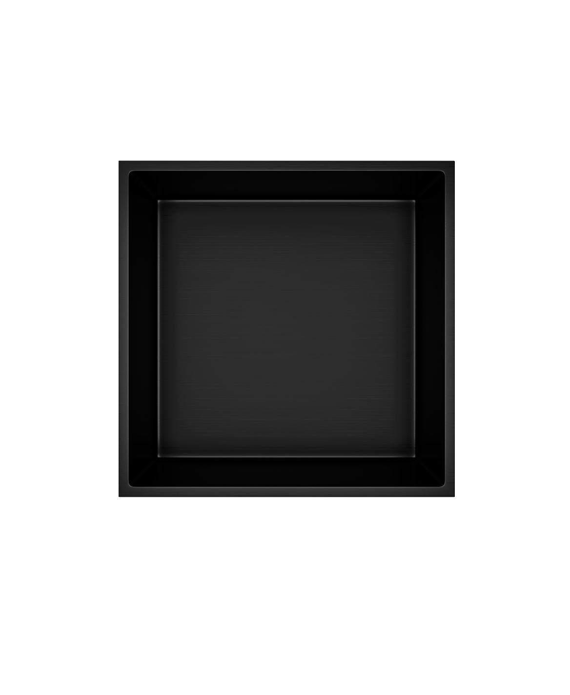 ALONI NICHE ENCASTRÉE (300X300X70MM) - NOIR MAT